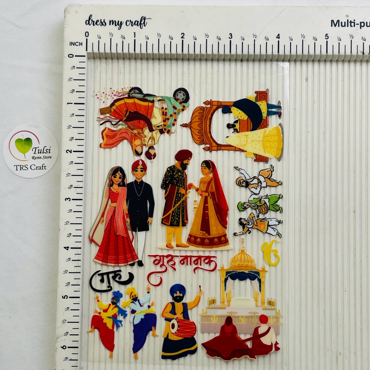 A6 UV DTF Sticker - Couple (B)