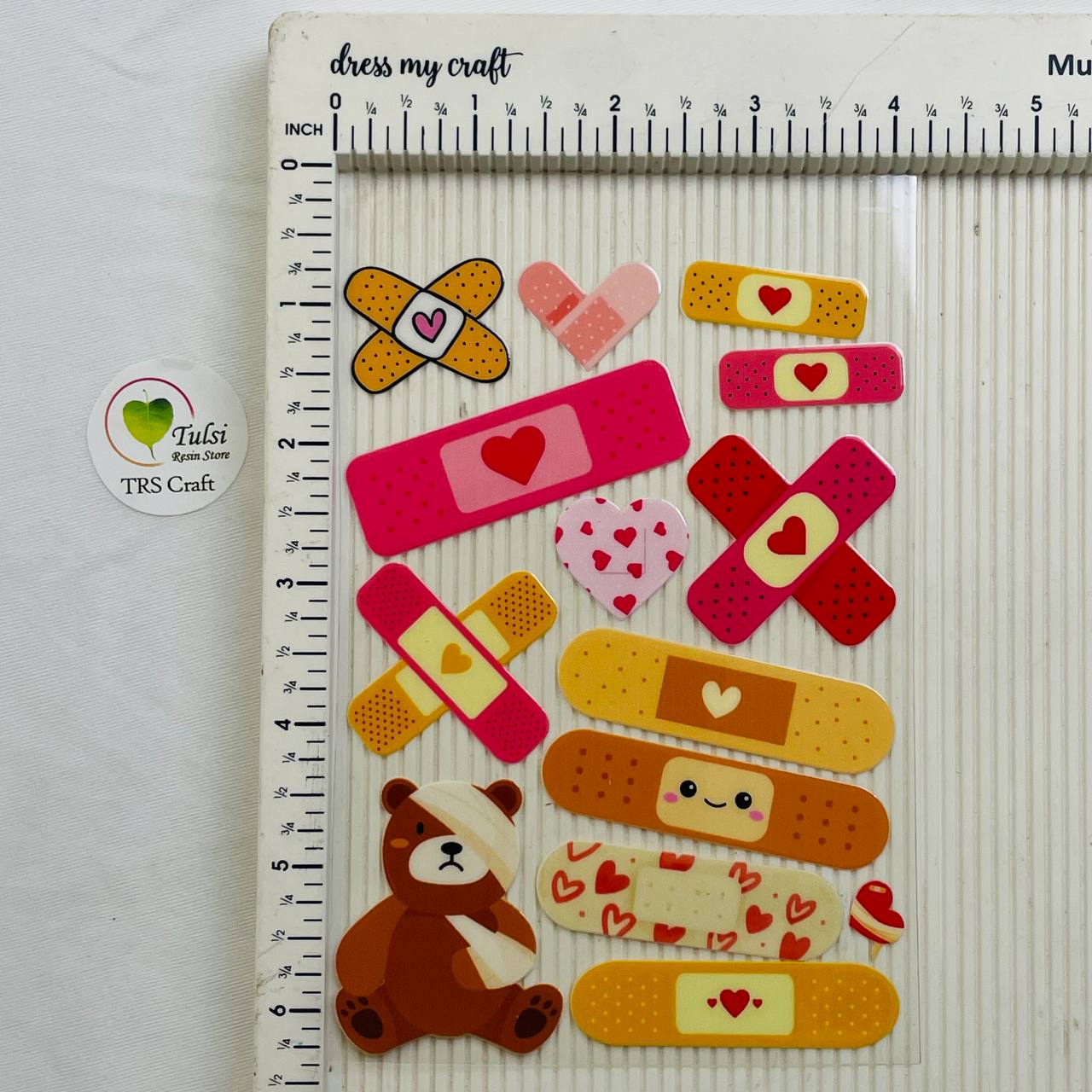 A6 UV DTF Sticker - Couple Bandage (D)