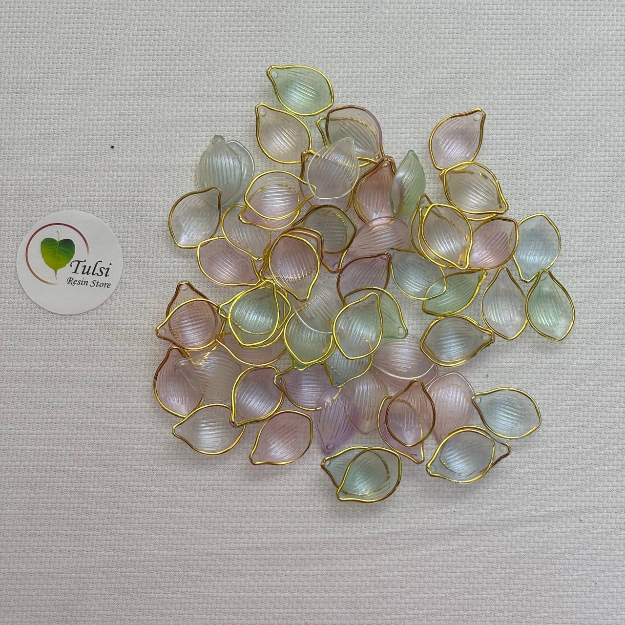 Colourful Plastic Flower (E) - Mix Petals