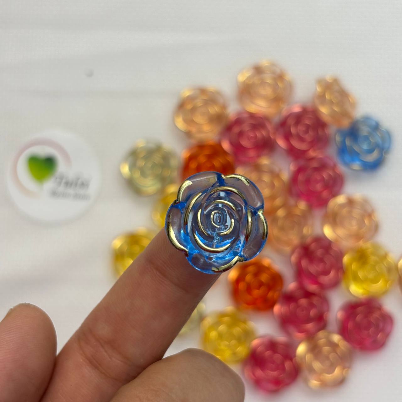 Colourful Plastic Flower (H)