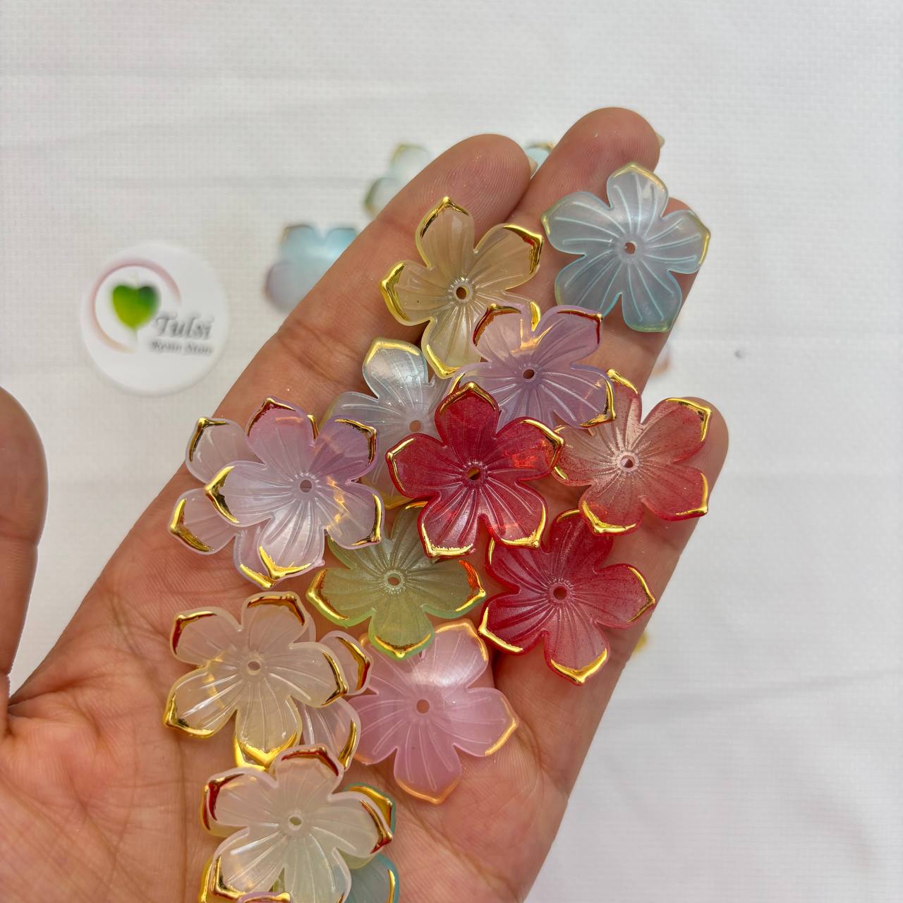 Colourful Plastic Flower (F)