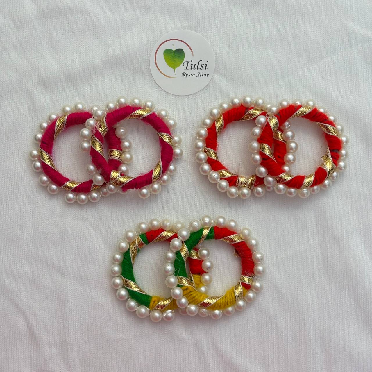 Traditional Pearl Ring (C) (2 Pcs)