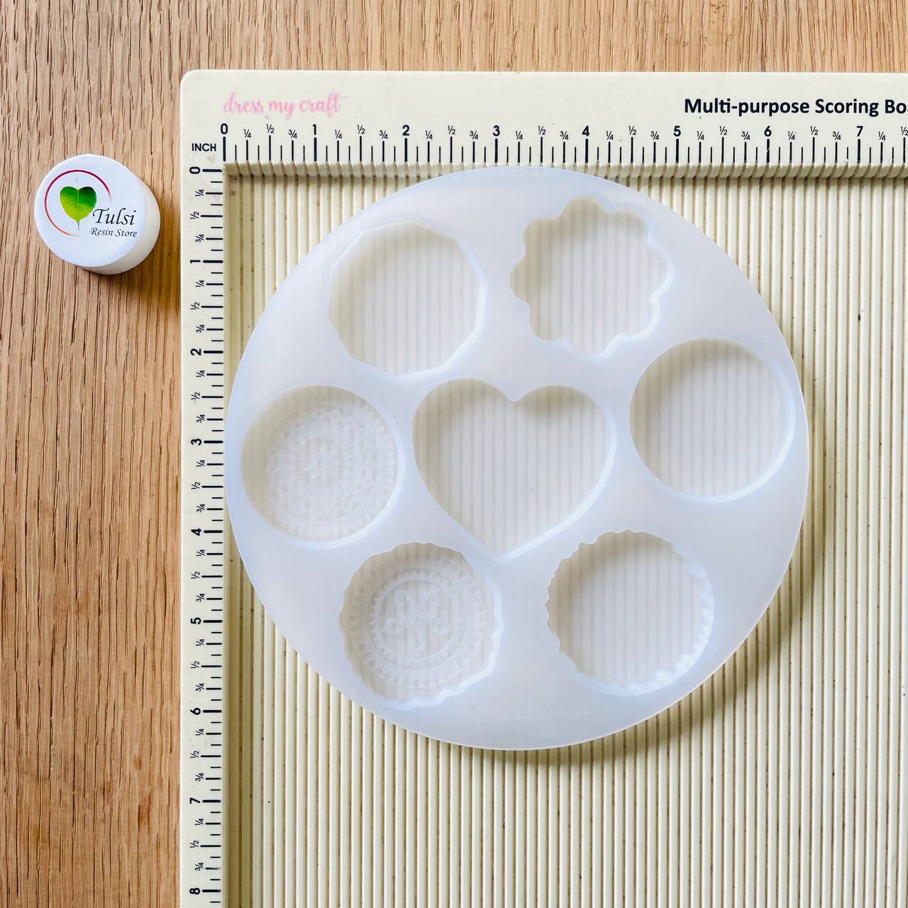 7 قطع من قوالب Pop-Socket