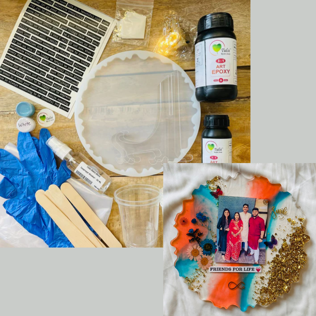 طقم إطار من العقيق DIY