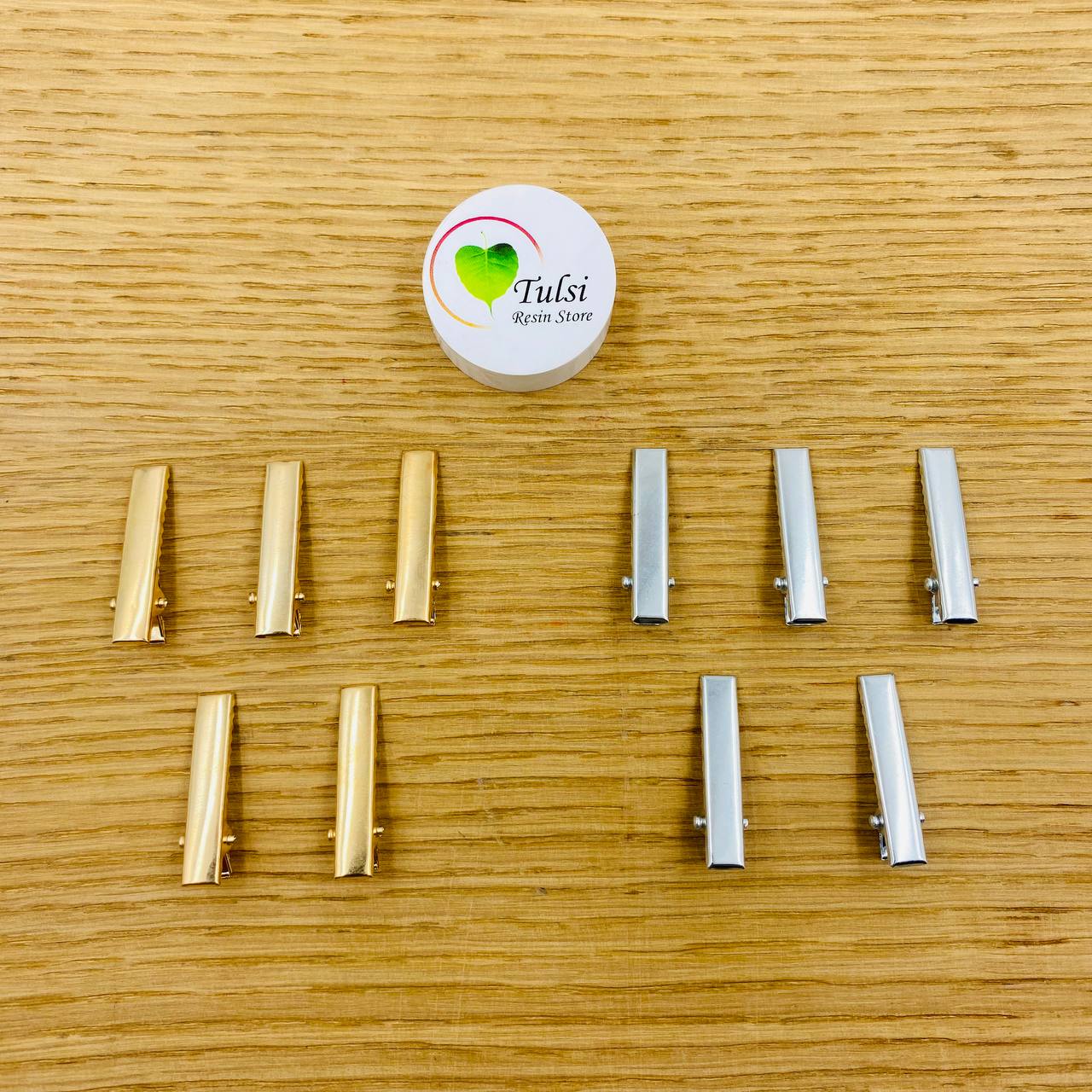 Small Alligator Hair Clip - 1.25" (5 Pcs)