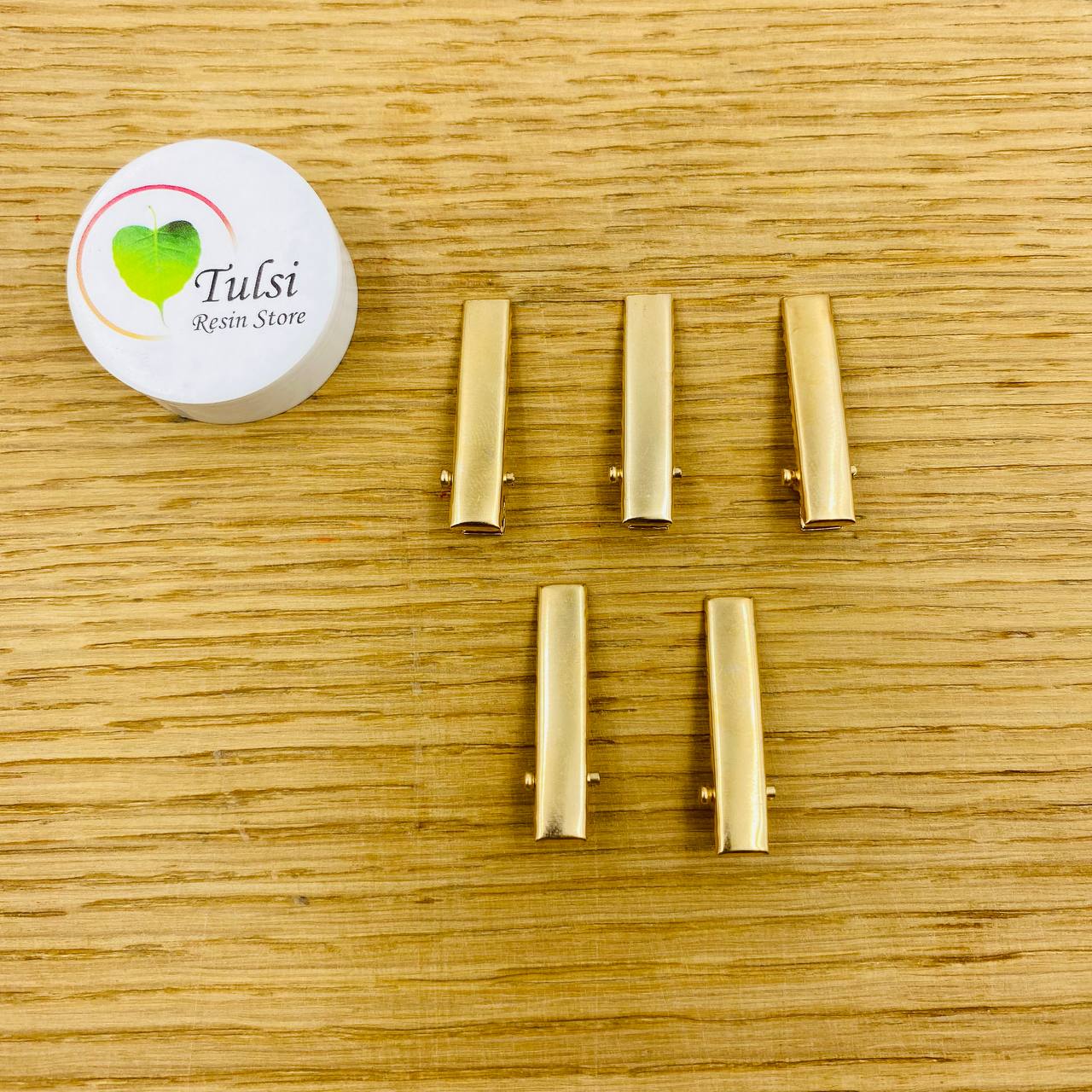 Small Alligator Hair Clip - 1.25" (5 Pcs)