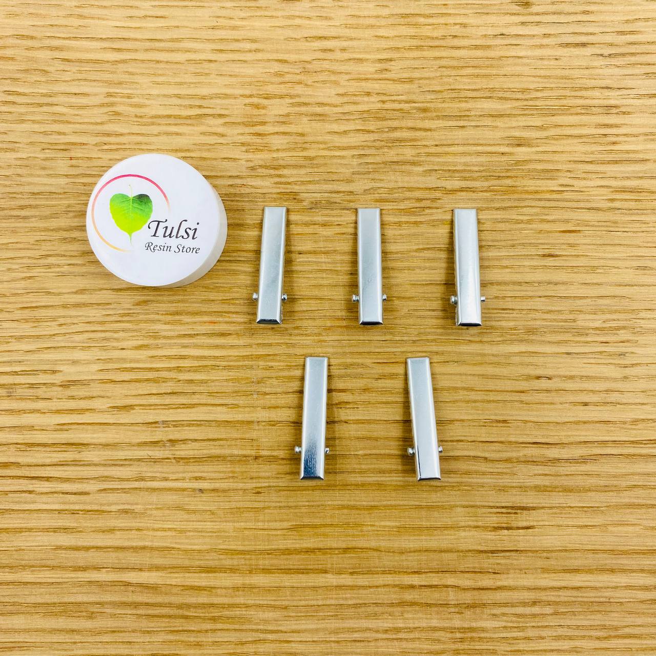 Small Alligator Hair Clip - 1.25" (5 Pcs)
