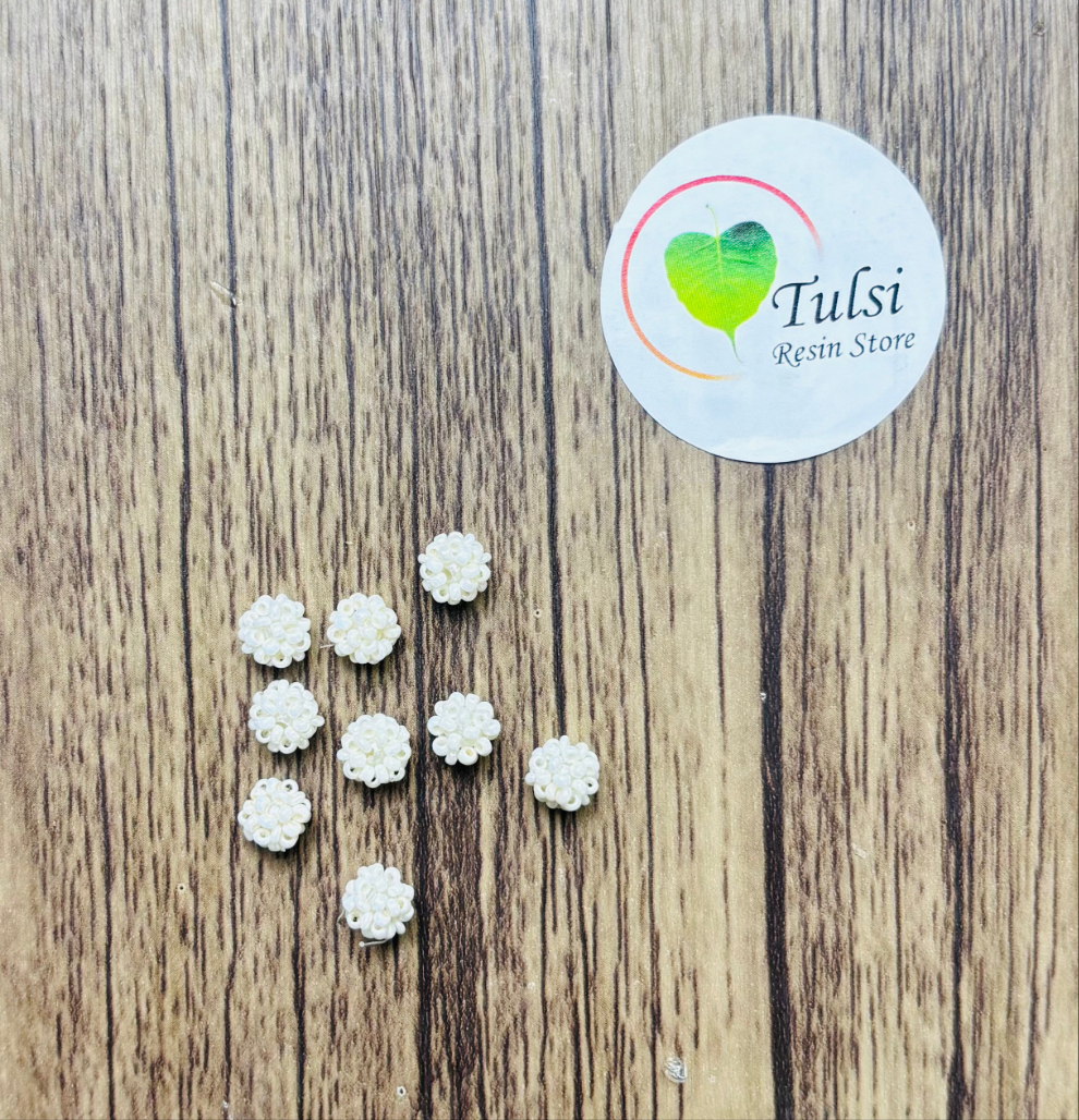 Designer White Beads (E)