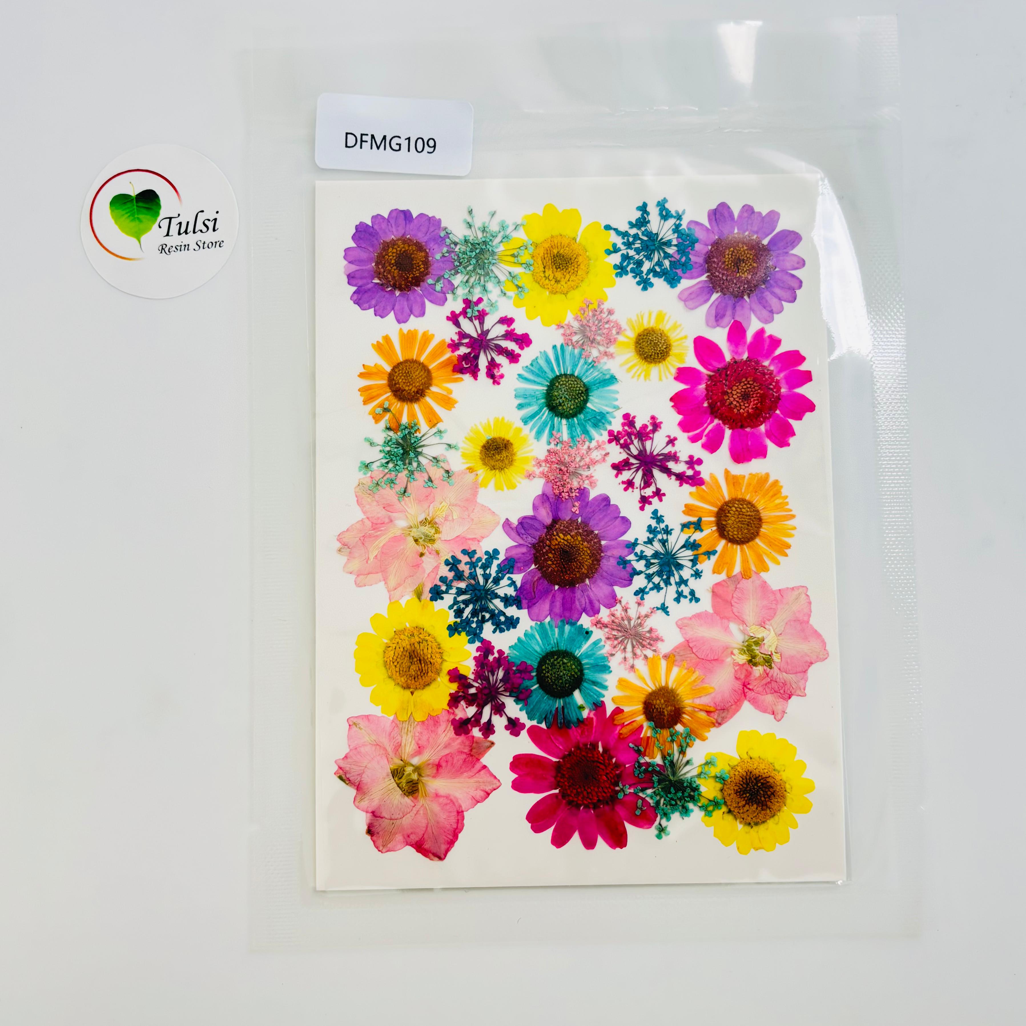 Pressed Flower Sheet Code - E