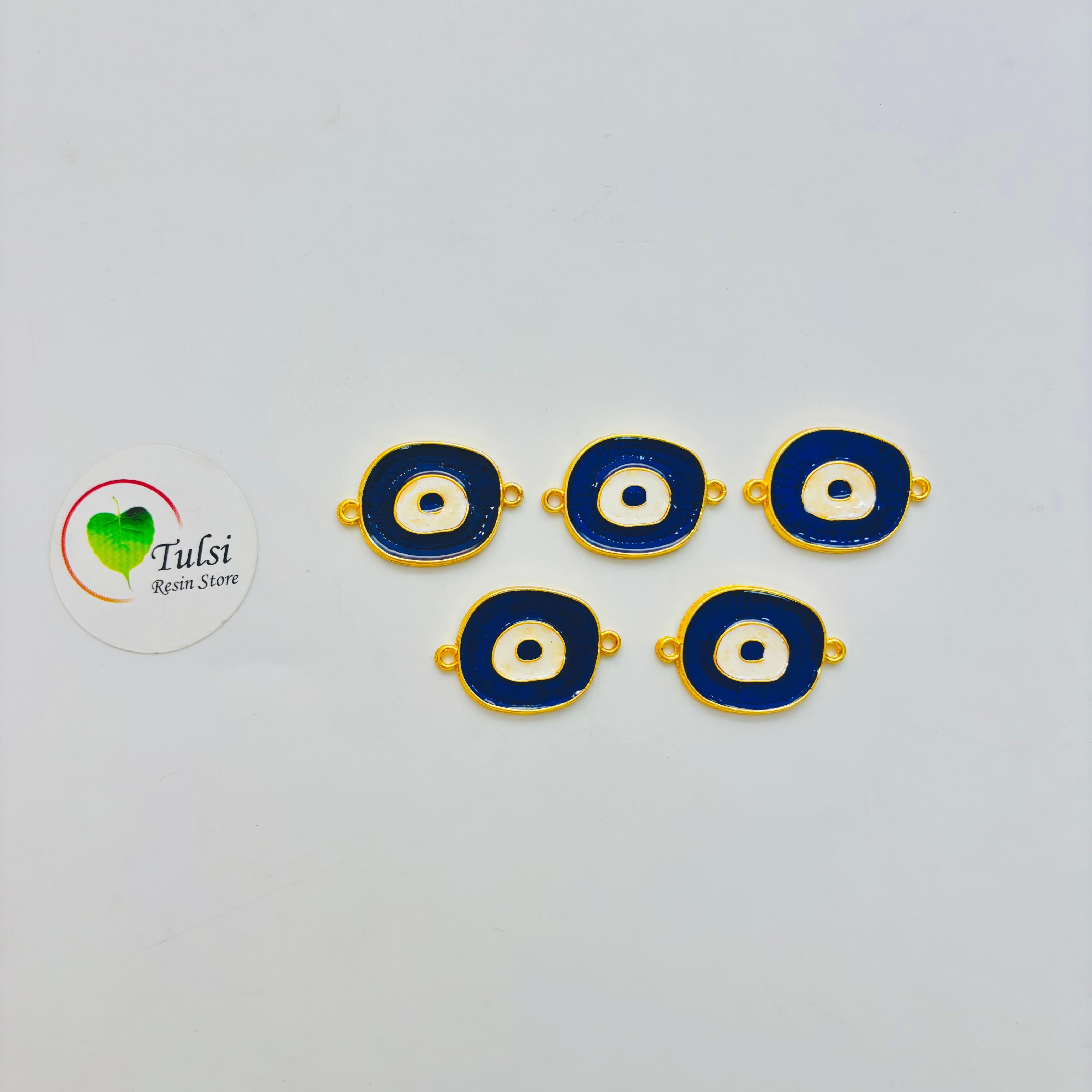 Evil Eye Charm With Two Hooks - M