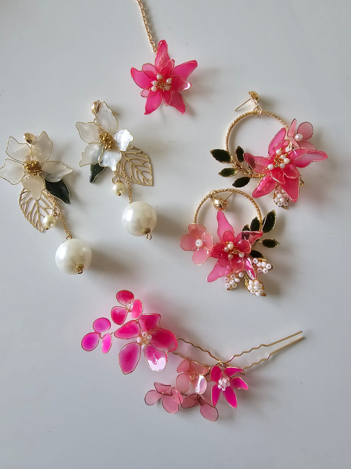 DIY Dip Resin Floral Jewellery Kit