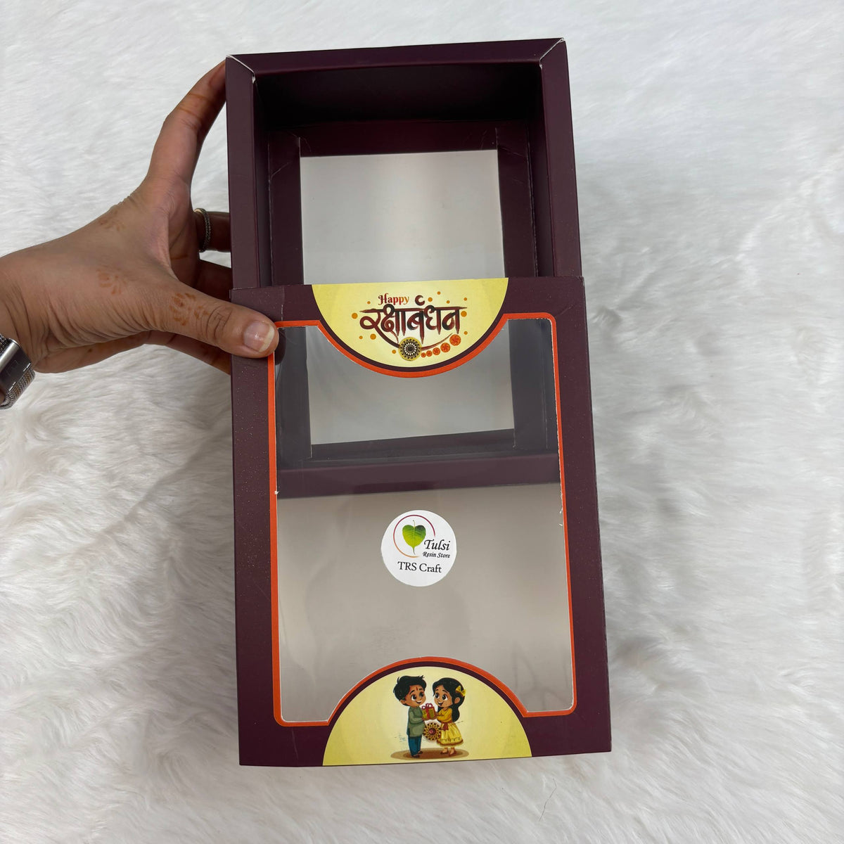 Rakhi Hamper Box (A) Tulsi Resin Store