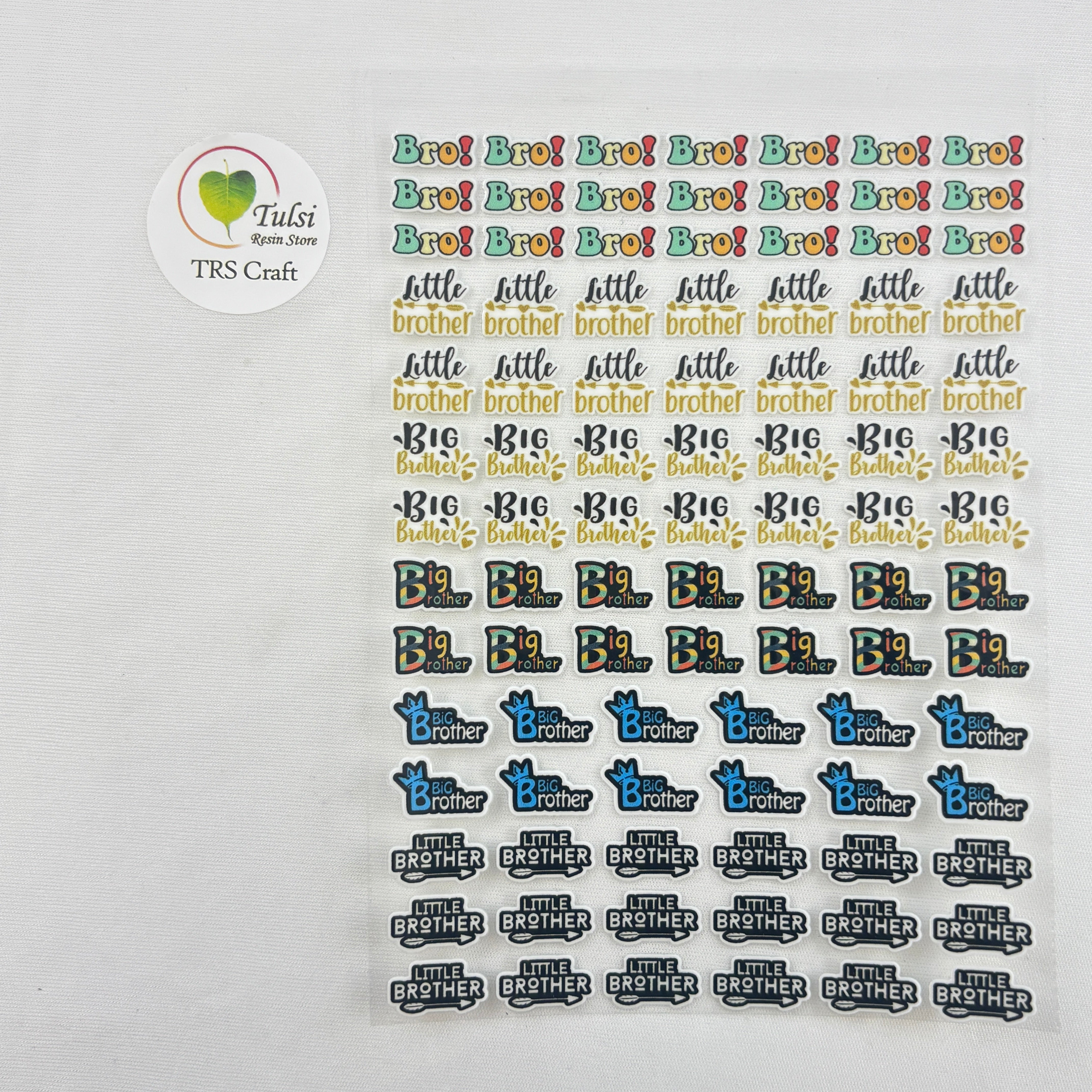 A6 UV DTF Sticker - Mix Rakhi (E)