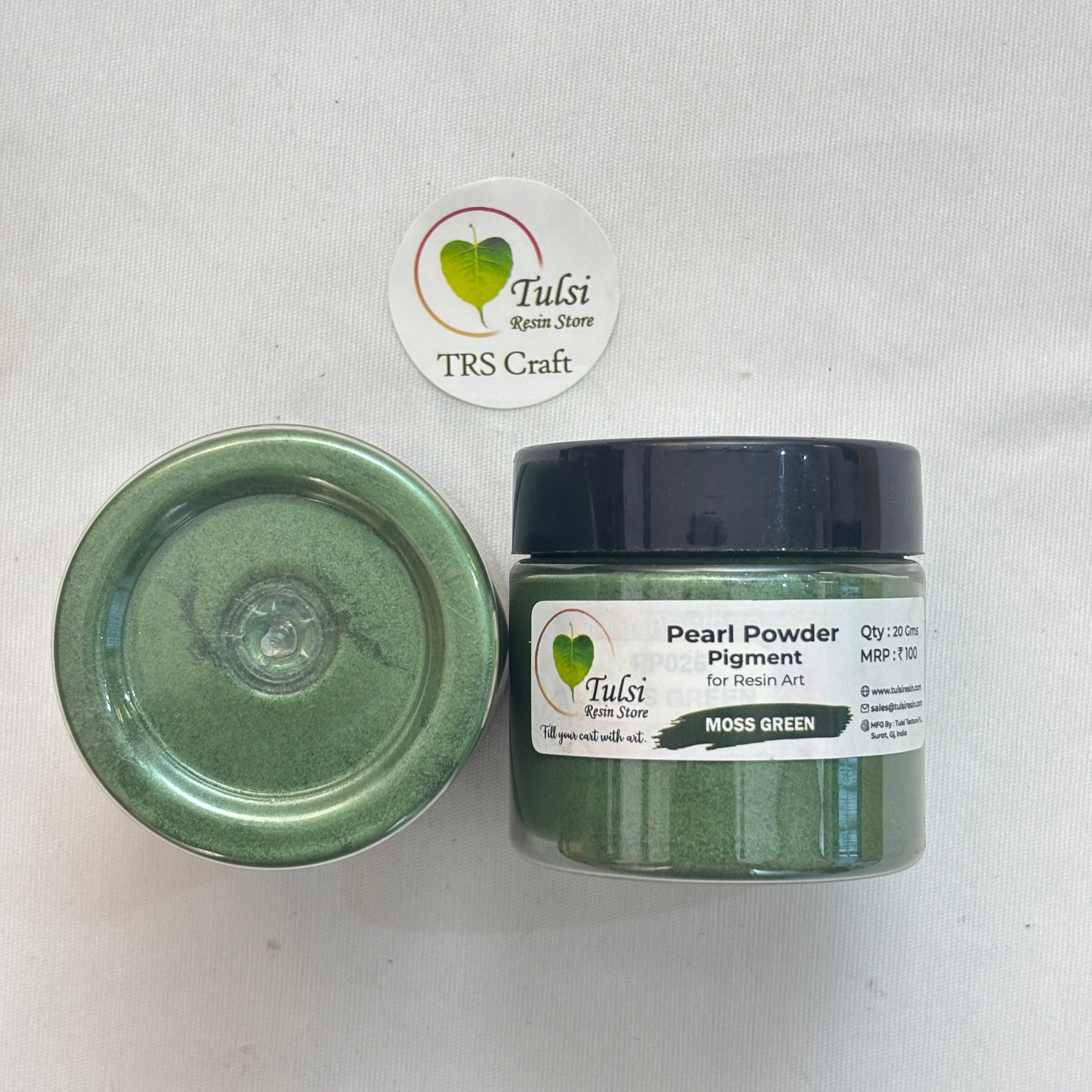 Moss Green Pearl Pigment