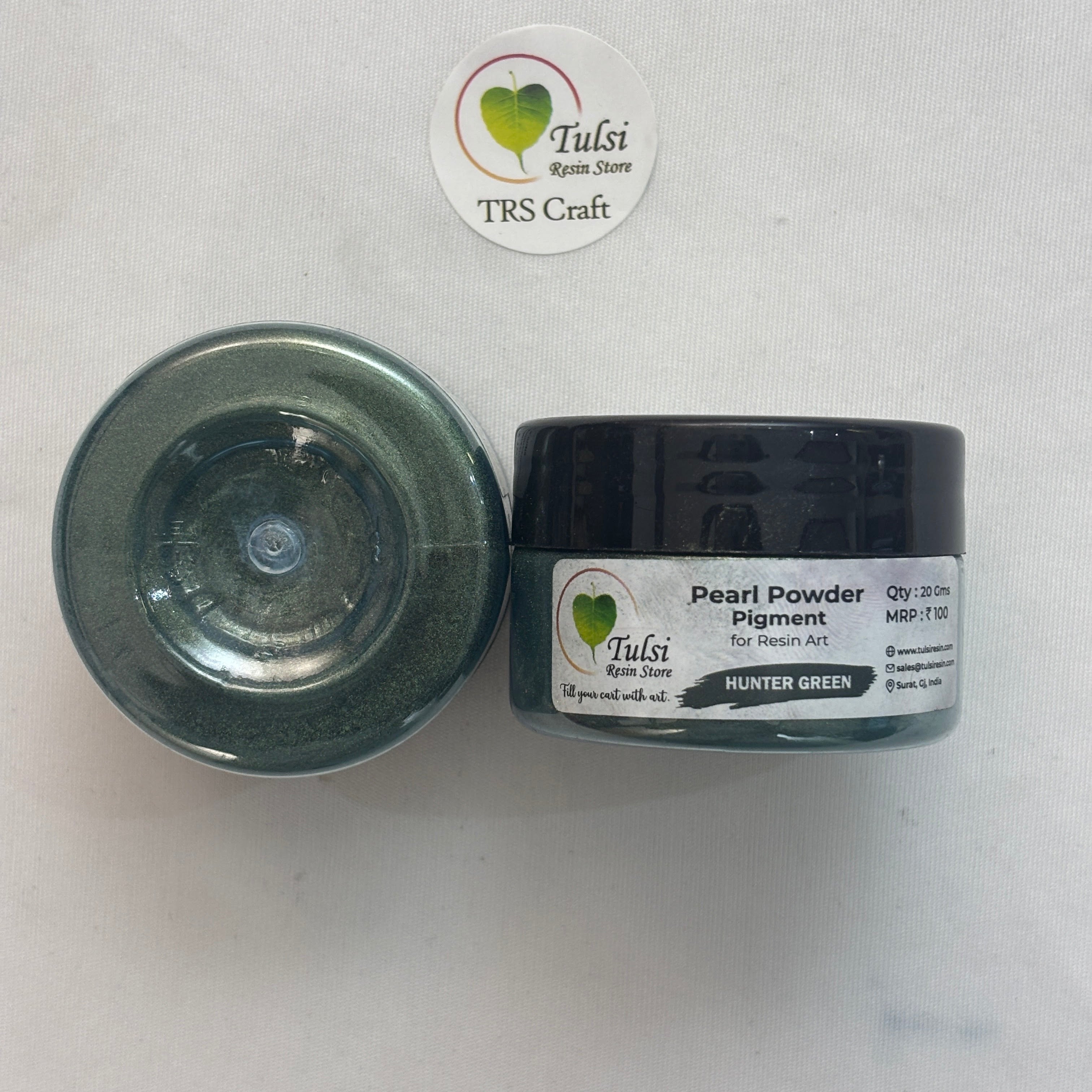 Hunter Green Pearl Pigment