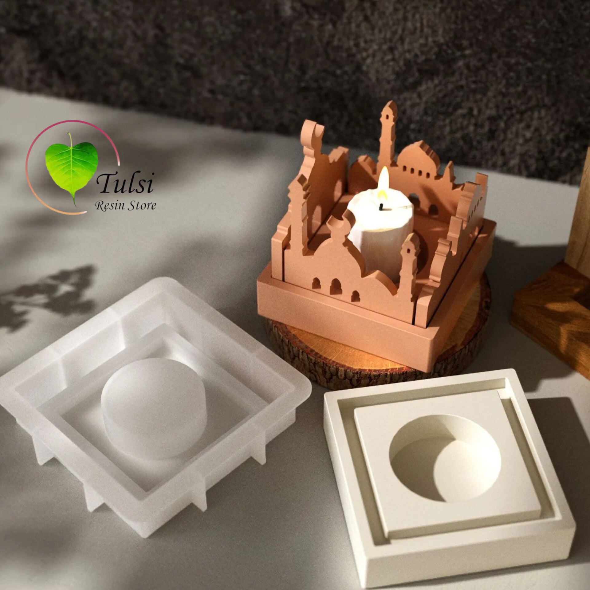 Holy Mosque T-Light Holder Mould