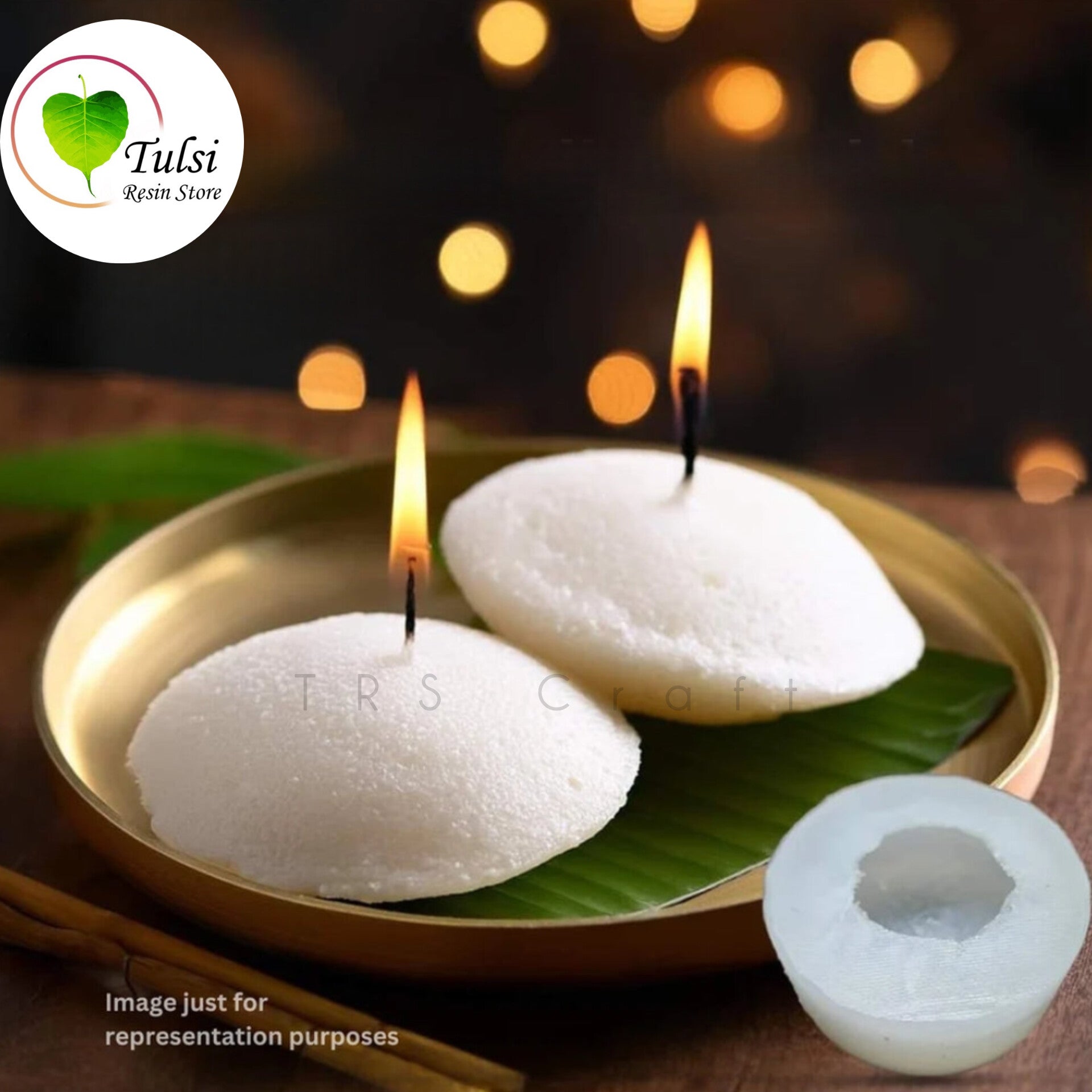 Idli Candle Mould (HM)