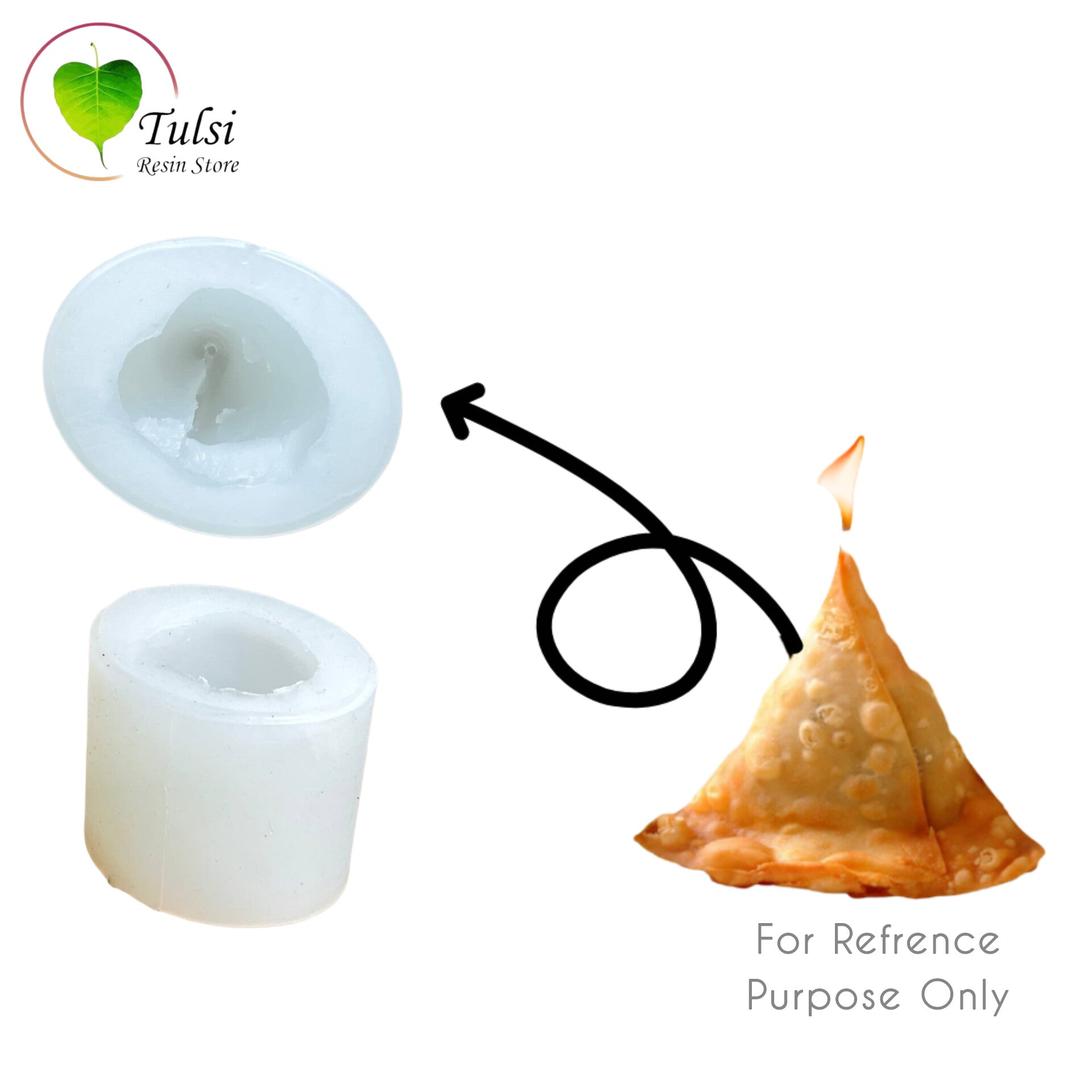 Mini Samosa Candle Mould (HM)
