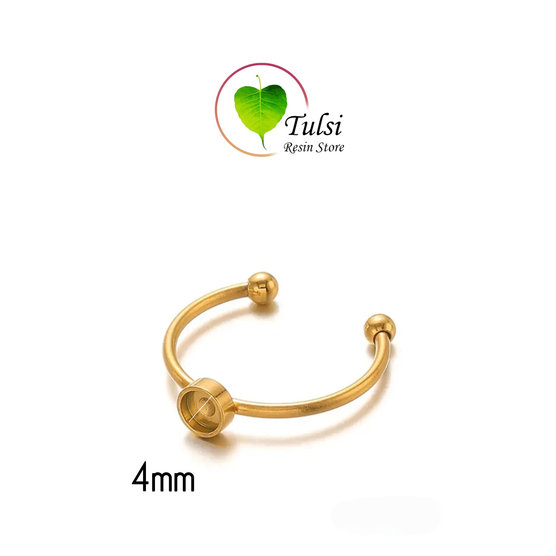 Bazel Ring Base (H) - AntiTarnish