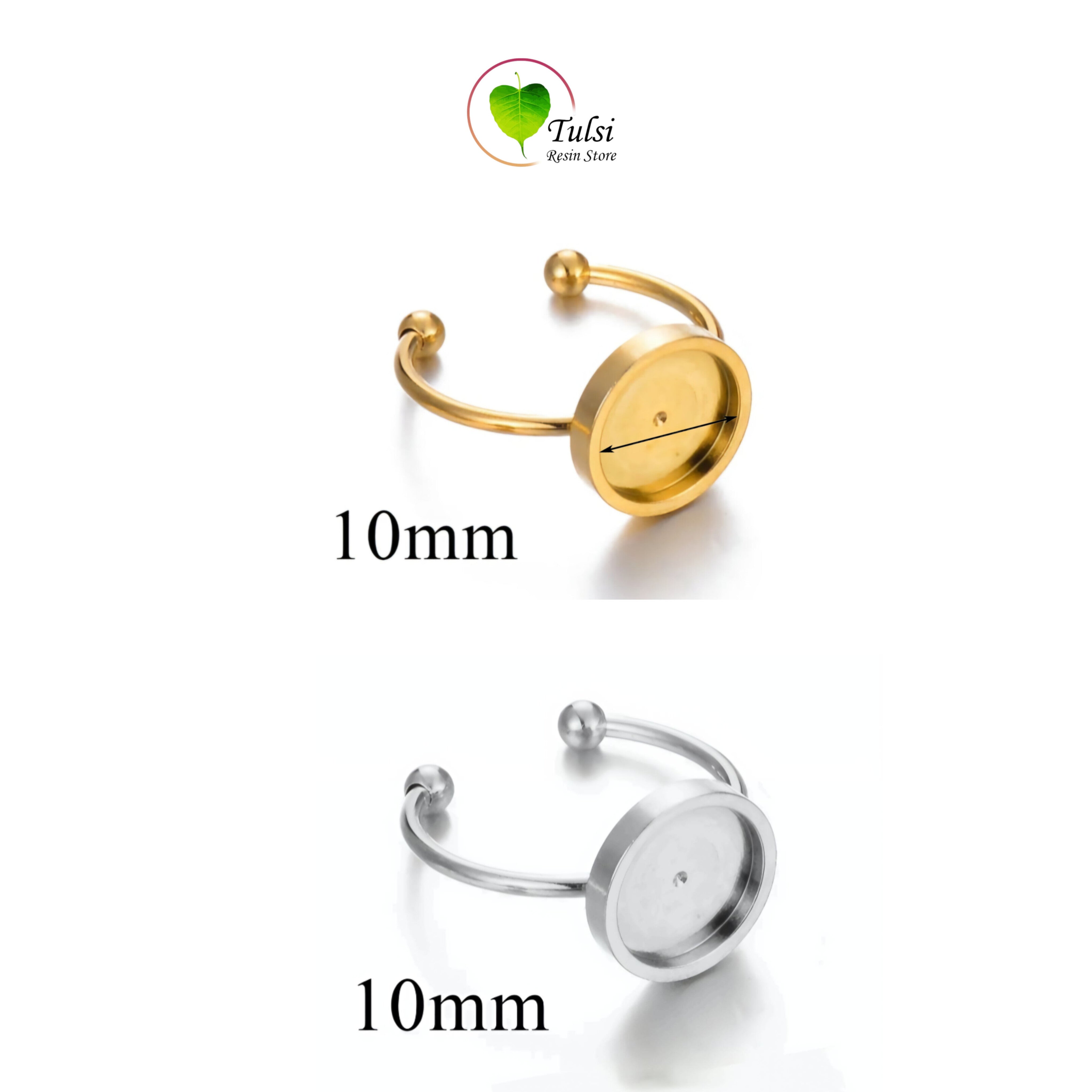 Bazel Ring Base (H) - AntiTarnish