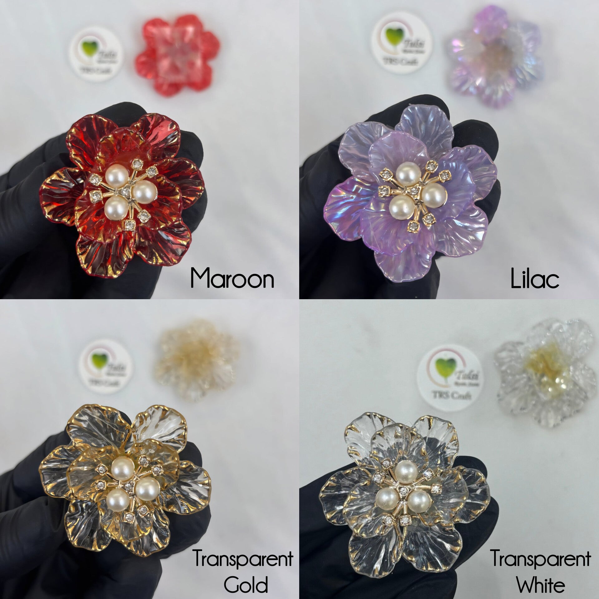 Colourful Plastic Flower (A)