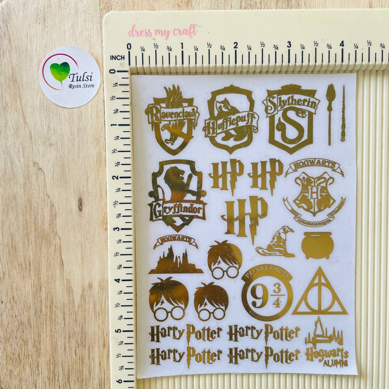 Metal Sticker - A6 Harry Potter