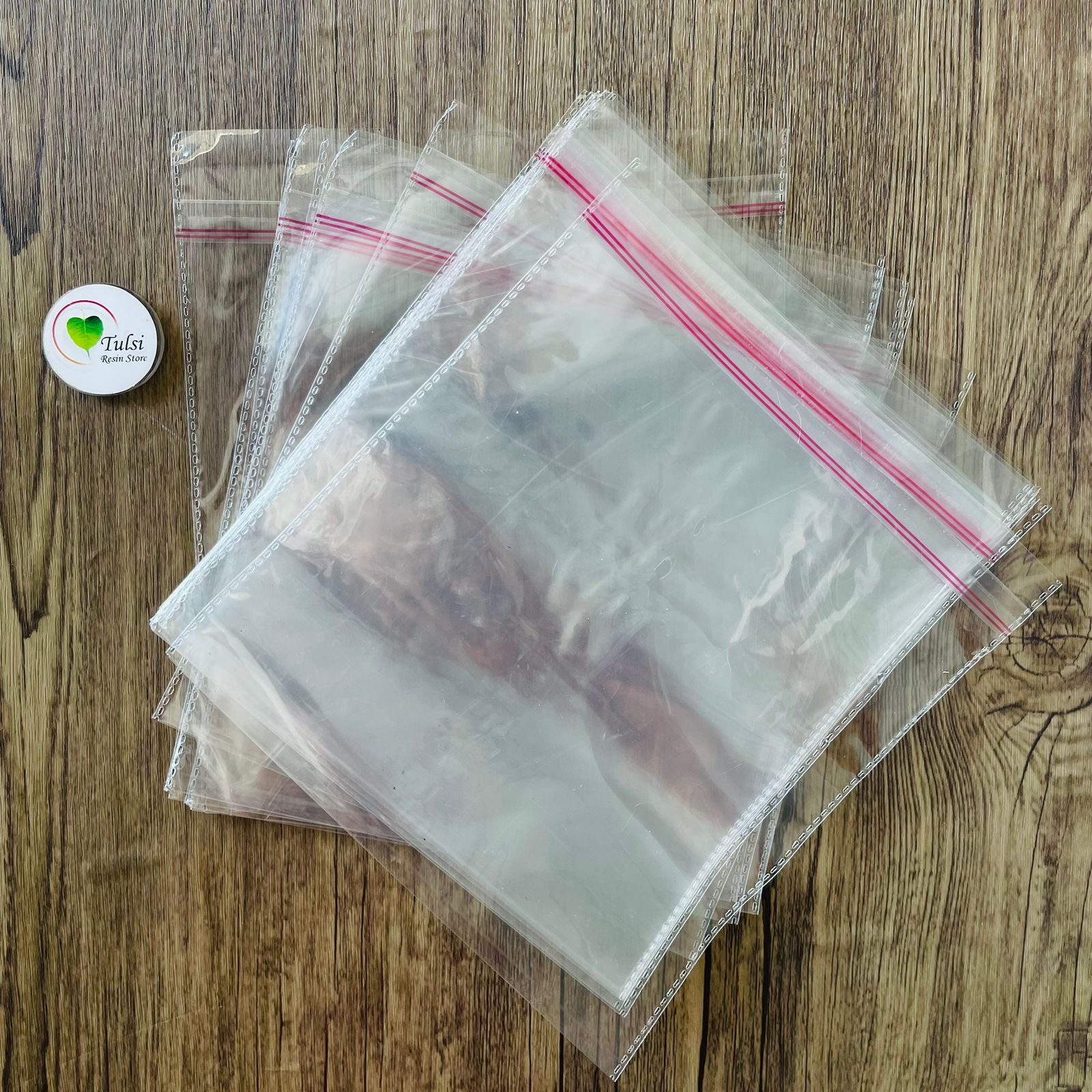 Transparent Plastic - Broad (20pcs)