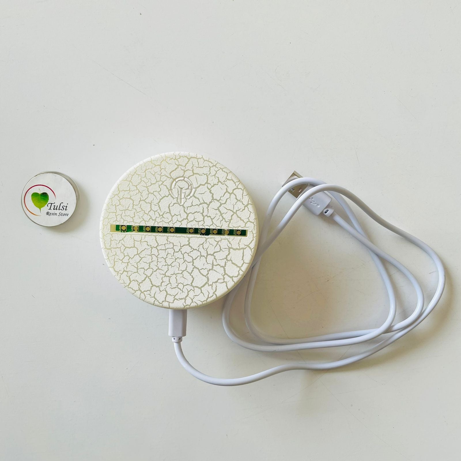 RGB Round led Light With Transparent Acrylic