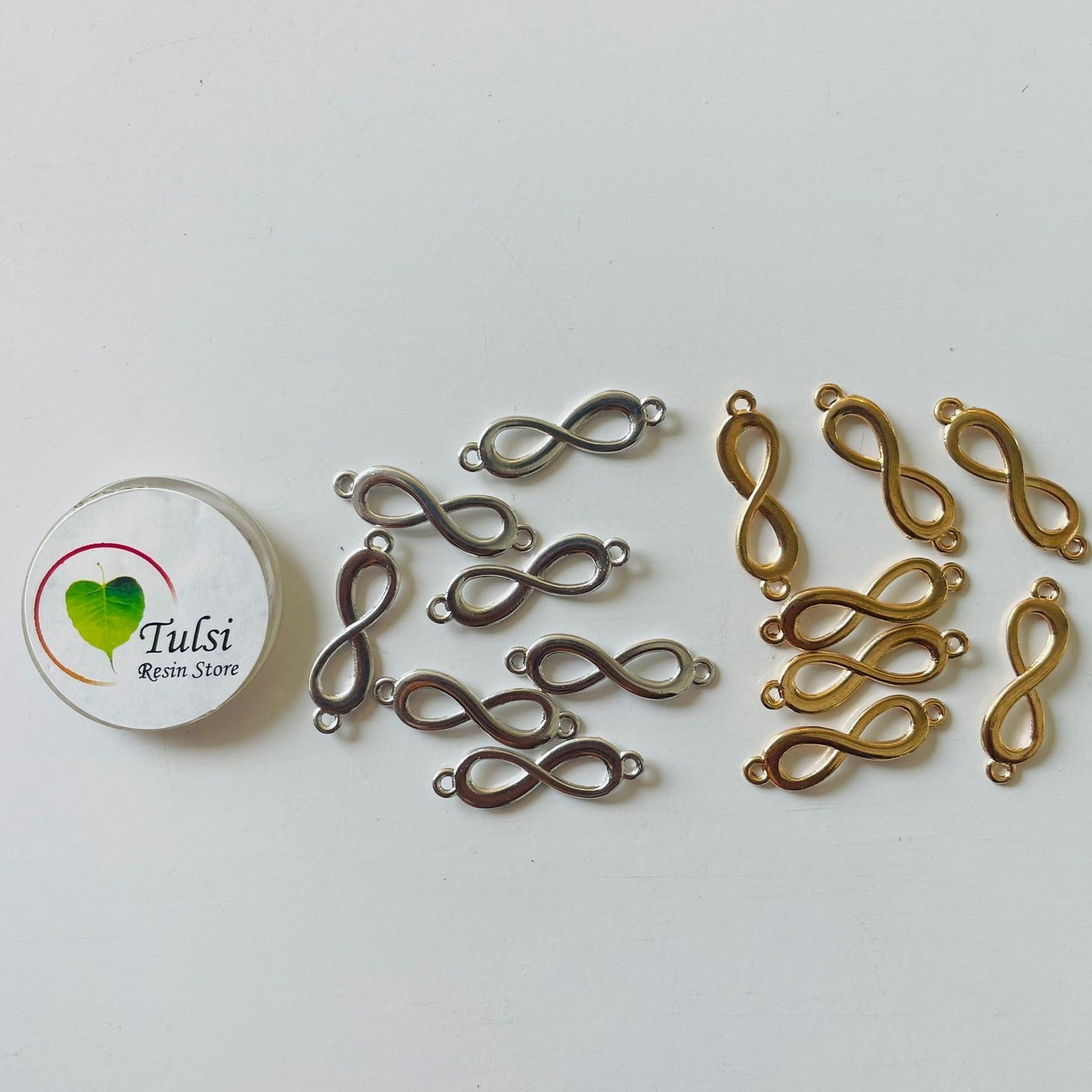 Infinity Charm with Two Hook