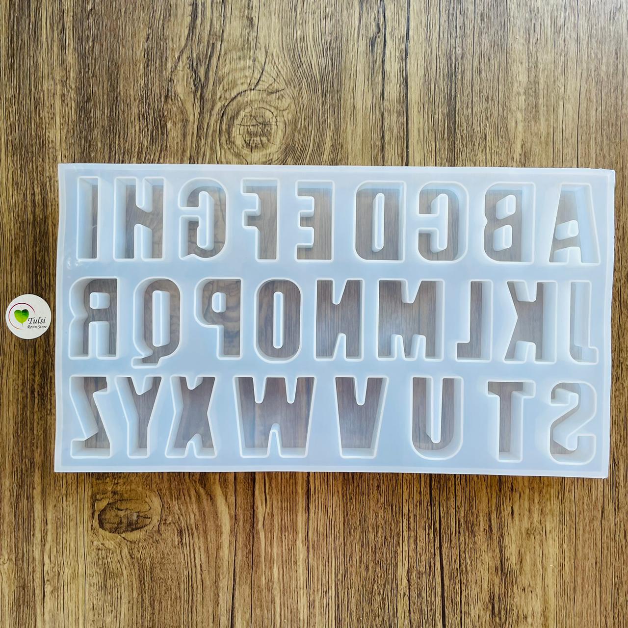 2" Deep Alphabet Mould