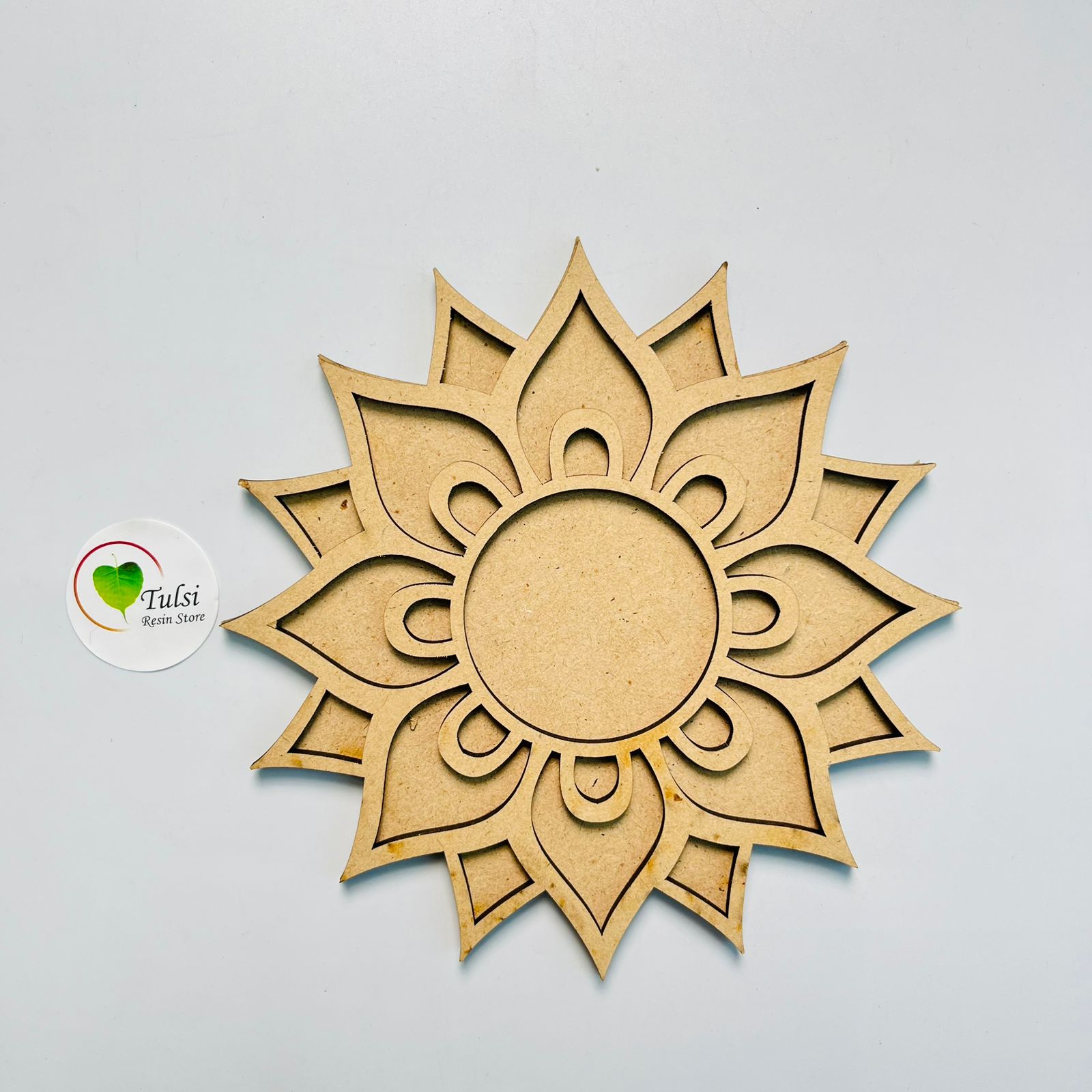 MDF T-Light Holder - (I) (4pcs)