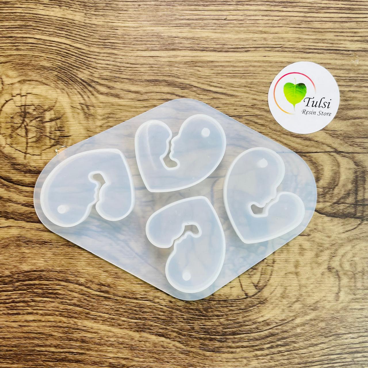 Mom & Baby Pendant/Keychain Mould
