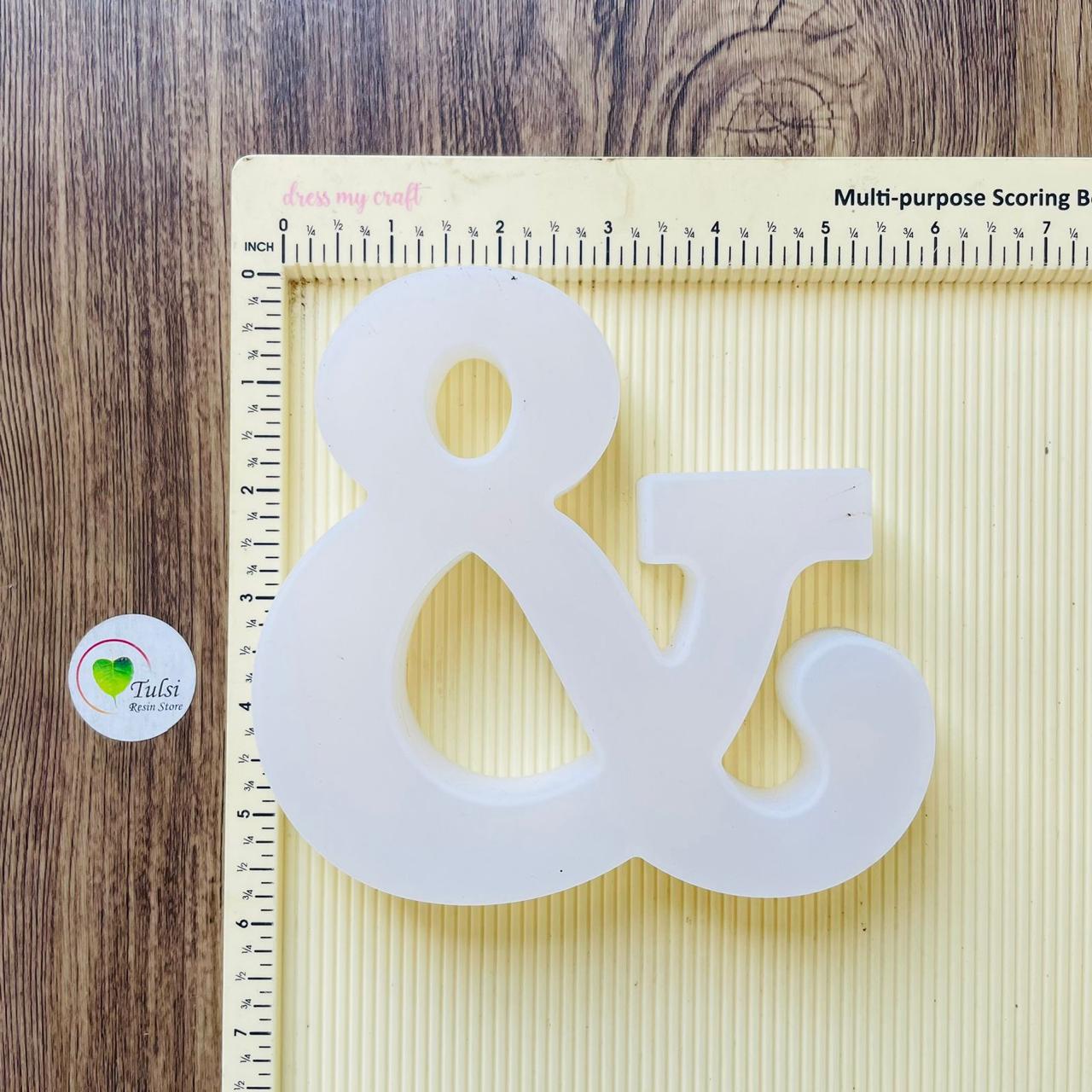 5.5" All Alphabets Mould Set