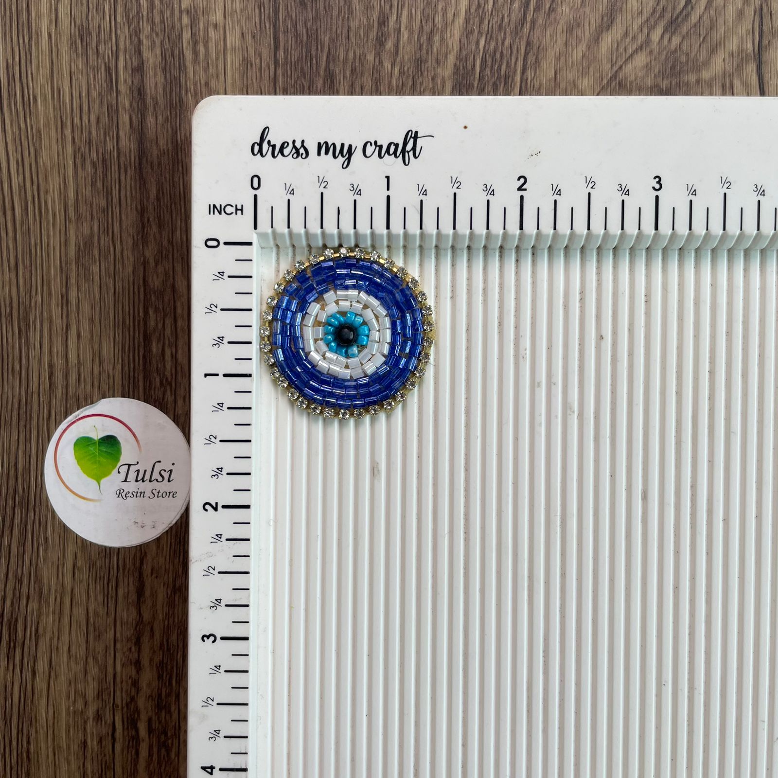 رقعة العين الشريرة - زرقاء صغيرة