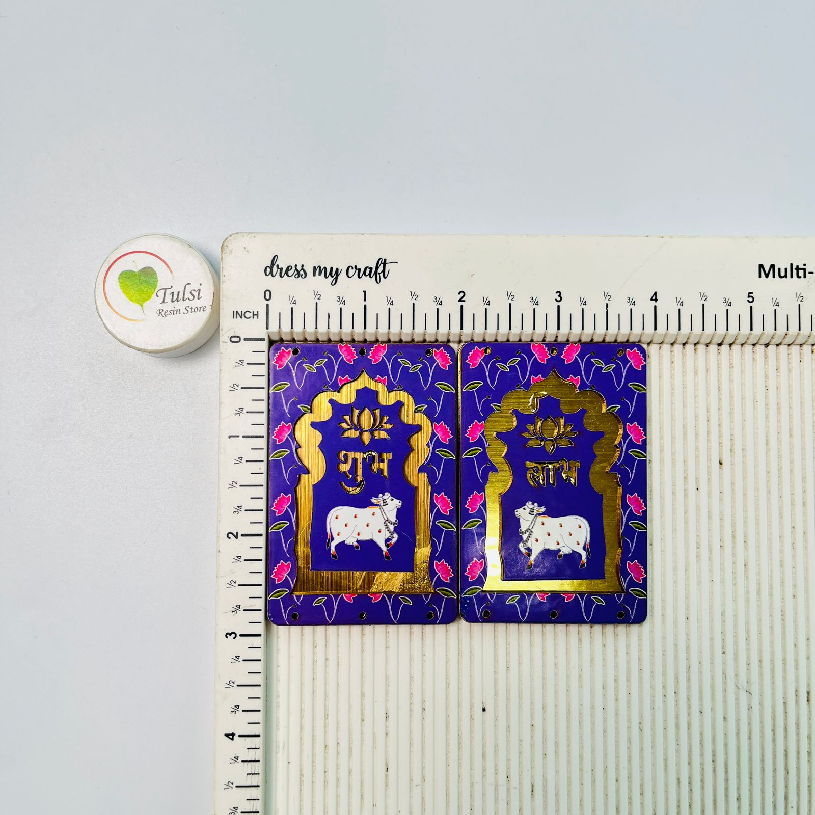 MDF Subh-Labh - Extra Small Rectangle