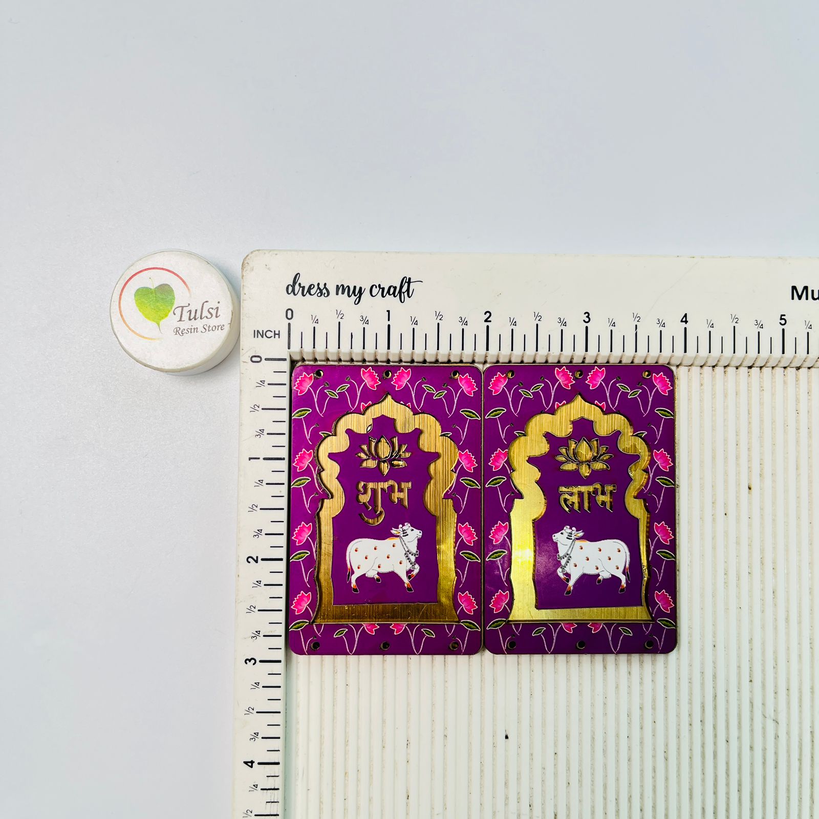 MDF Subh-Labh - Extra Small Rectangle