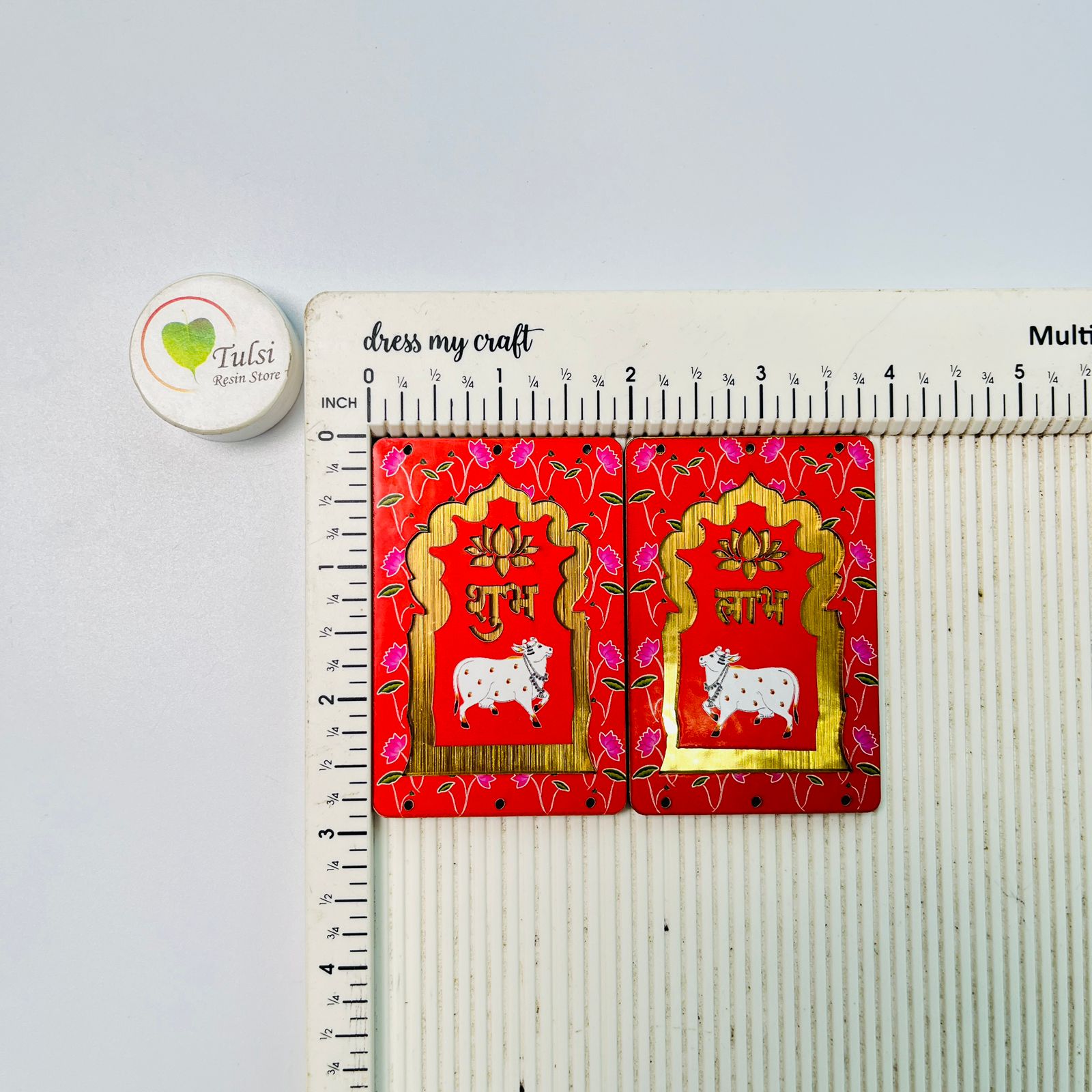 MDF Subh-Labh - Extra Small Rectangle
