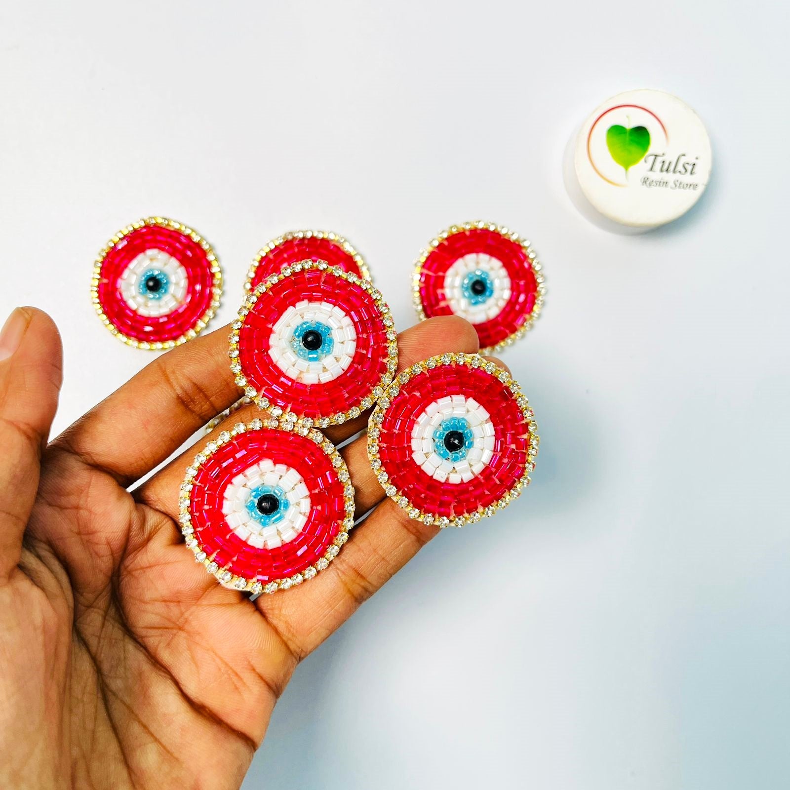 Evil Eye Patch - Red