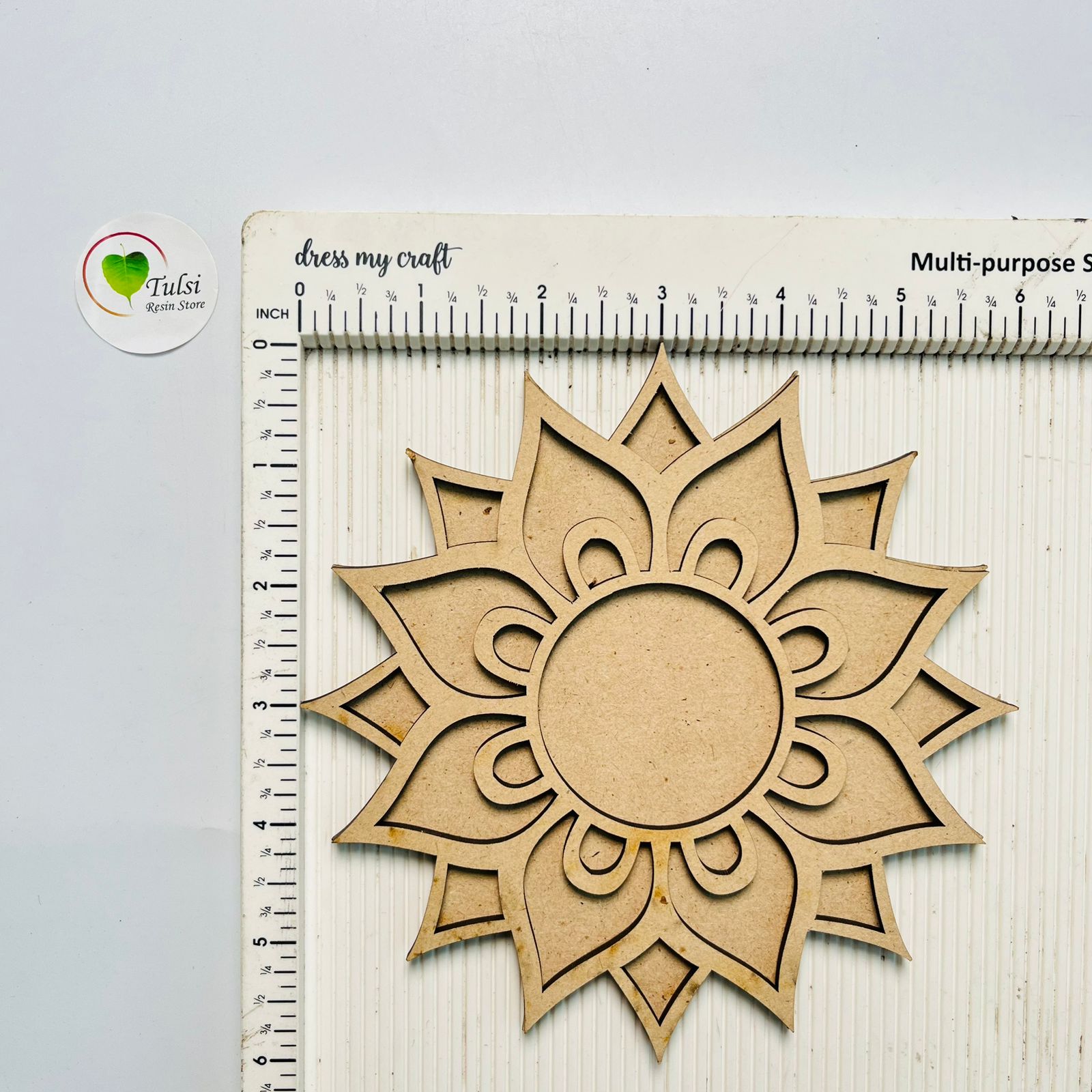 MDF T-Light Holder - (I) (4pcs)