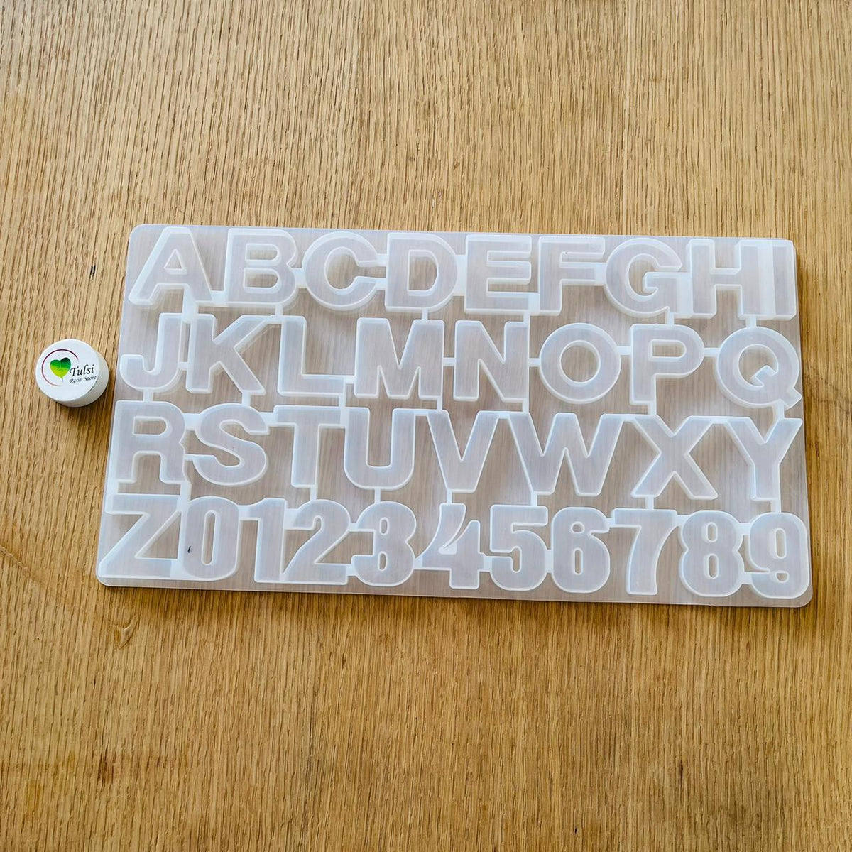 Back alphabet Mould