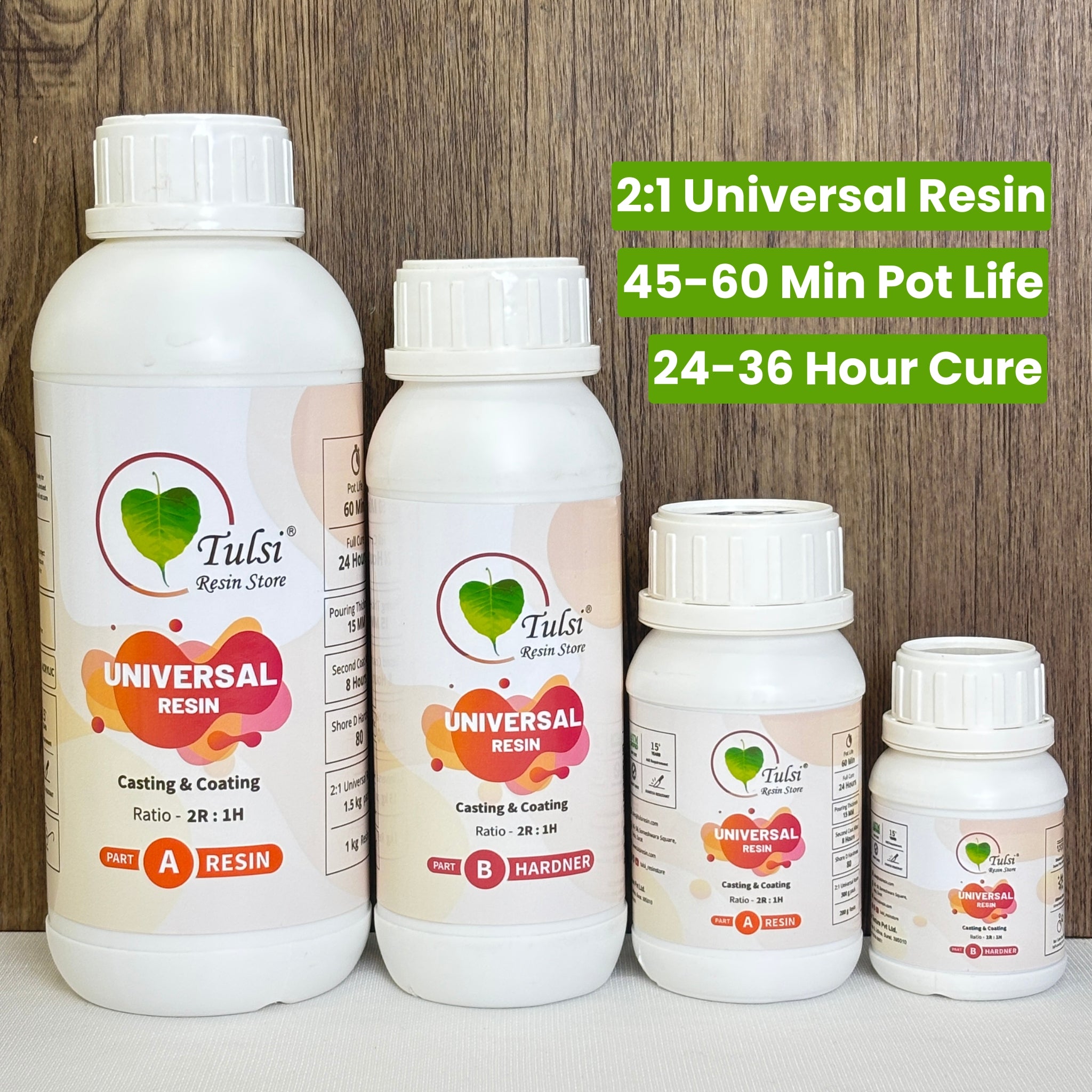 2:1 Universal Resin - Ultimate Multi Use Resin - - Tulsi Resin Store