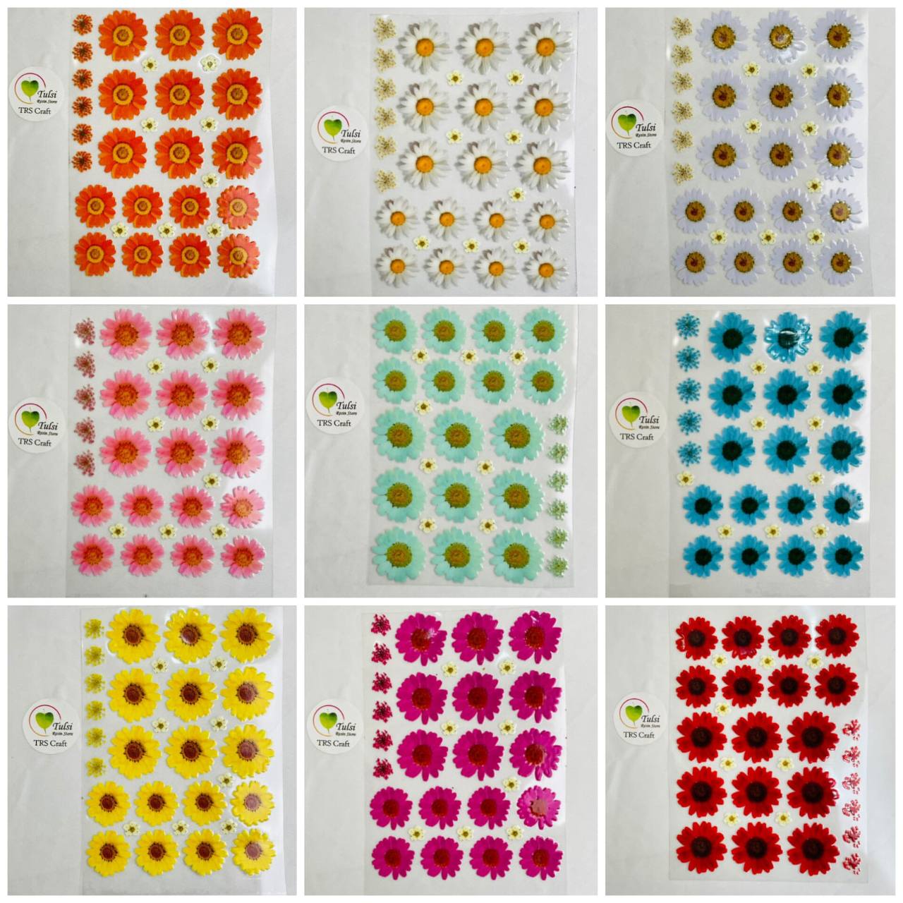 A6 UV DTF Sticker - Floral (N)