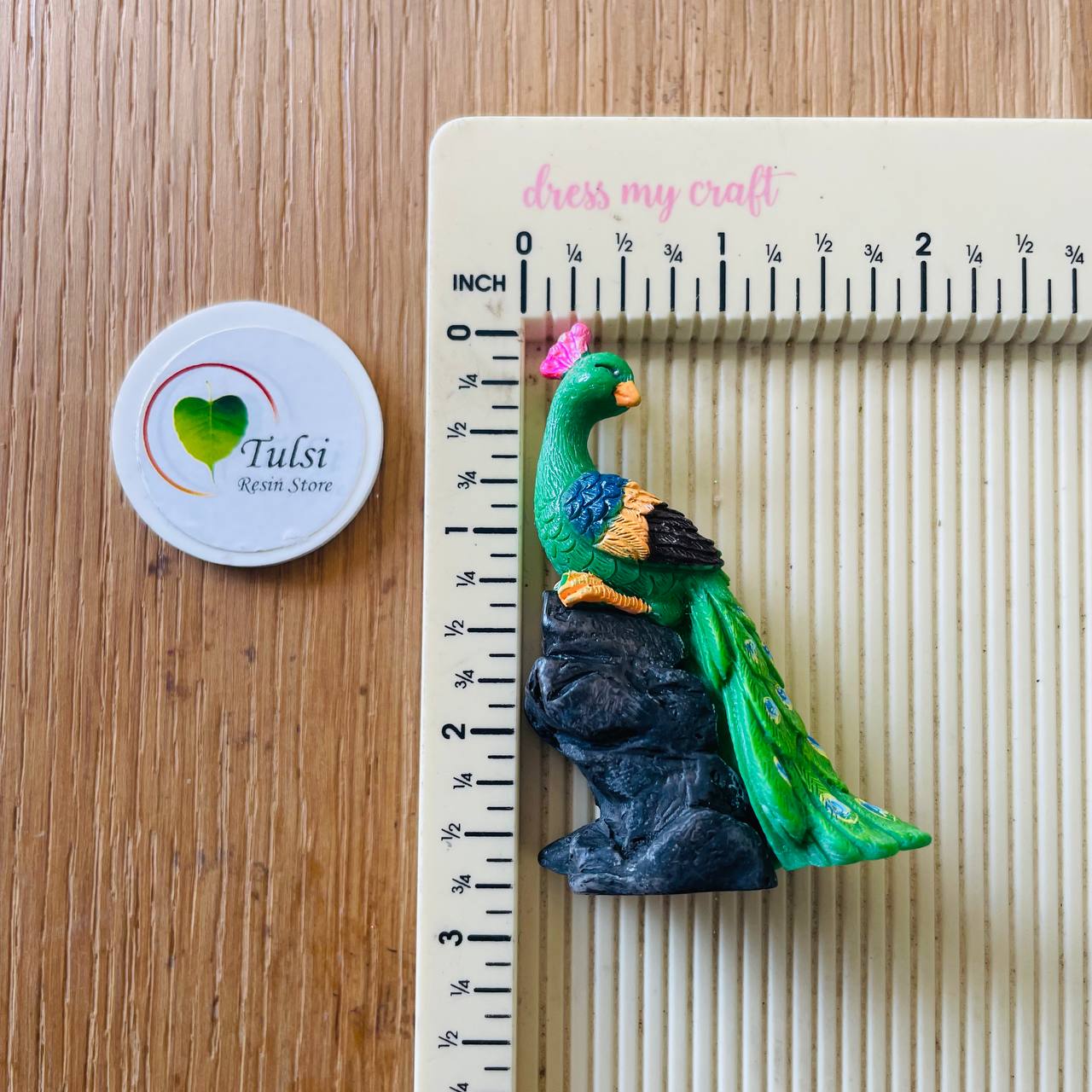 3D Peacock Miniature (A)