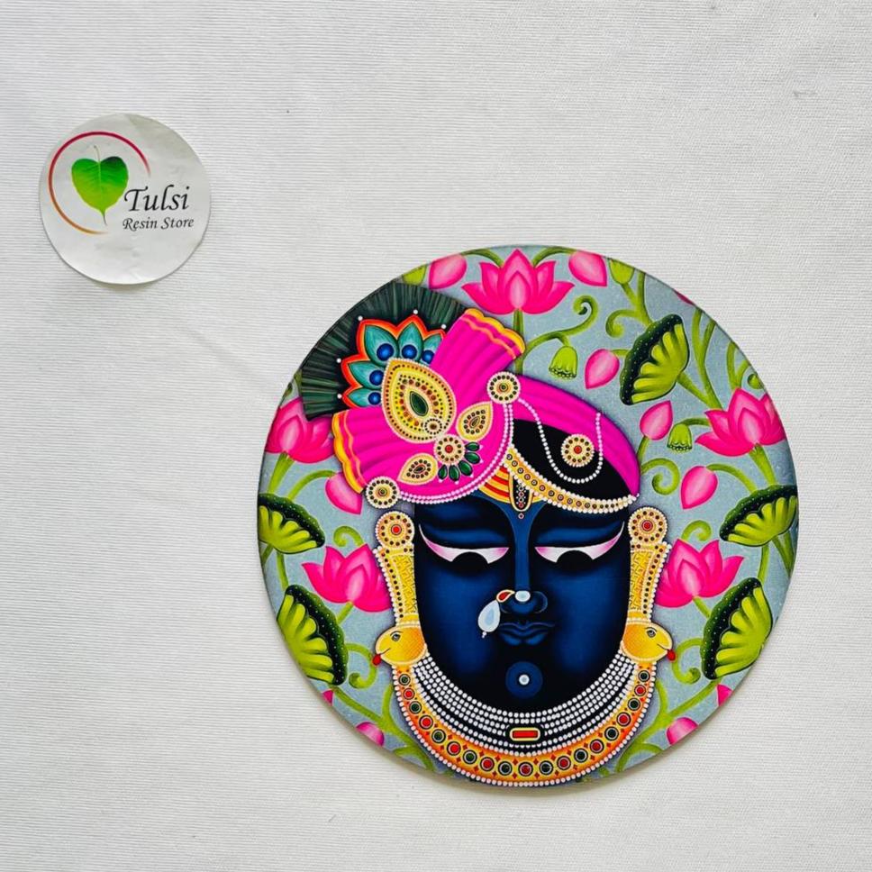 MDF Printed Shreenathji Cutout