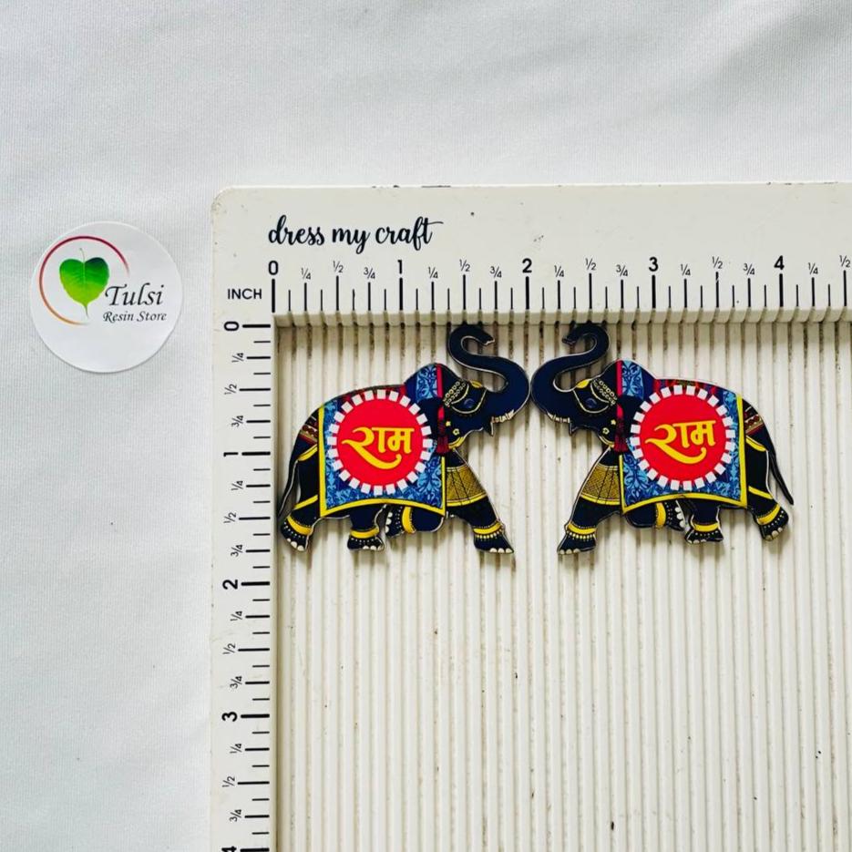 MDF Printed Elephant Cutout (For Rakhi Soon/Sohn)
