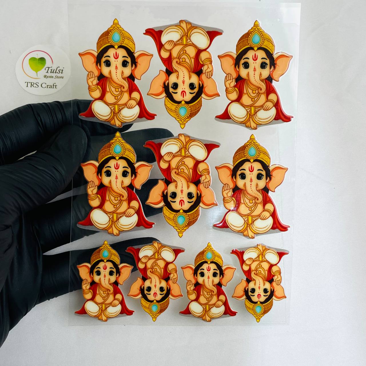 A6 UV DTF Sticker - God Idols Ganesha (C)