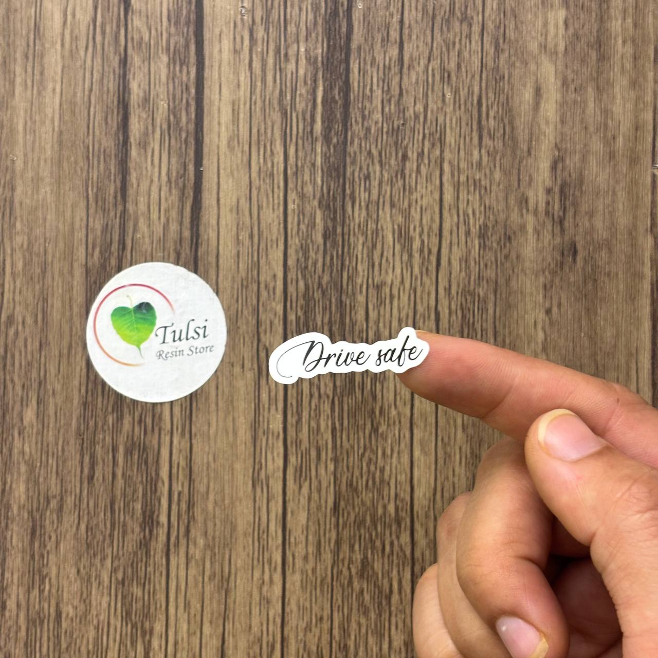 White Sticker - Drive Safe(10)