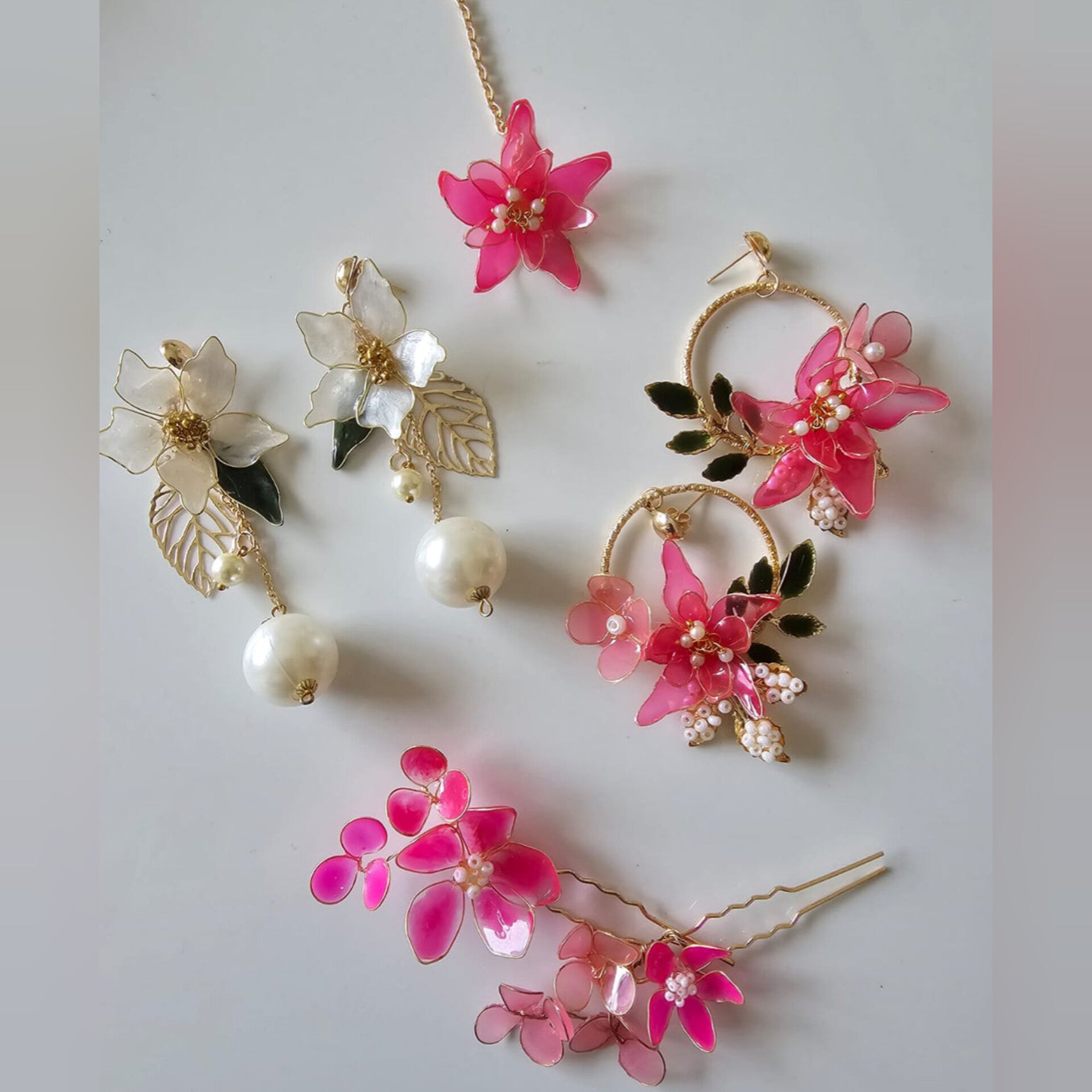Recorded Dip Resin Floral Jewellery Workshop