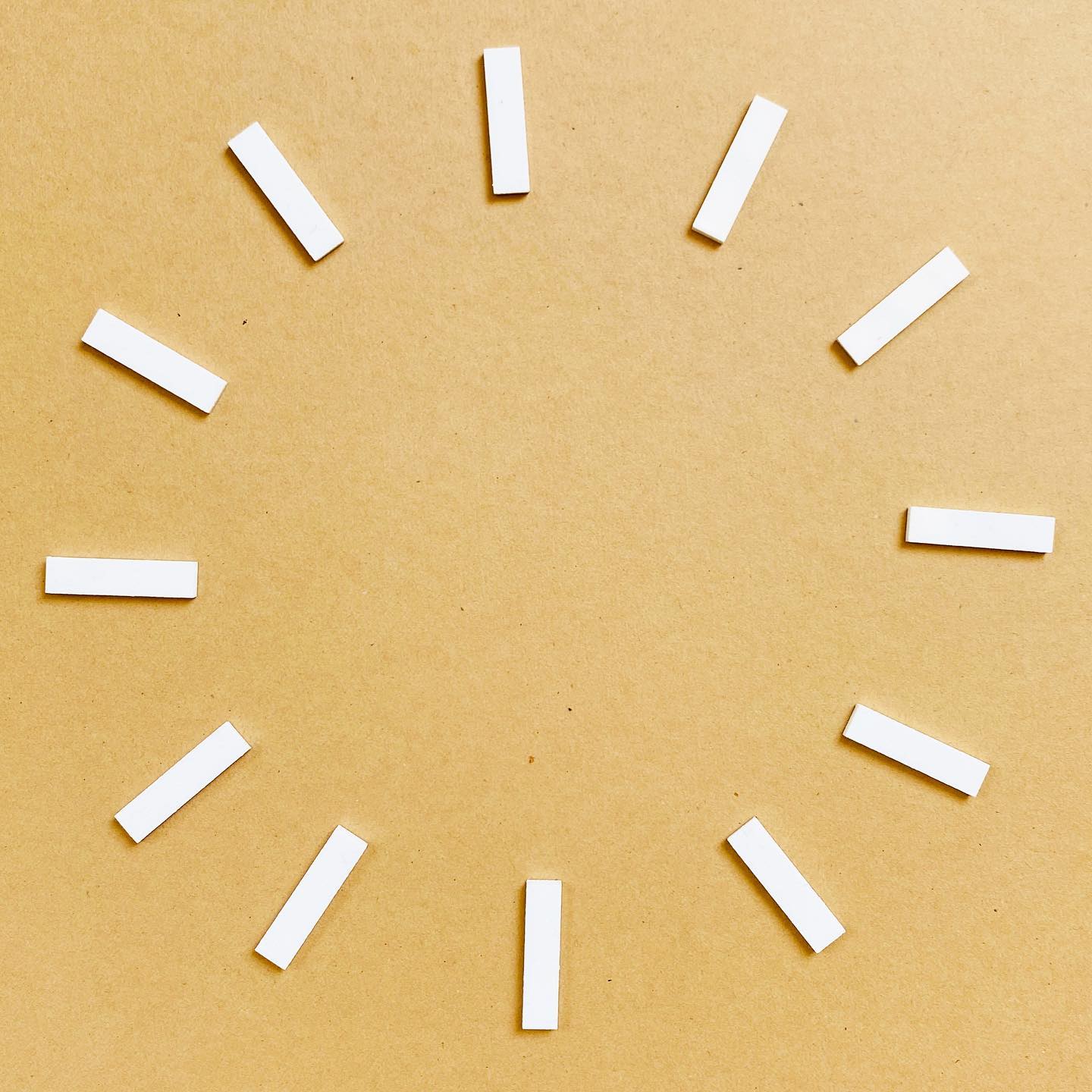 1" Number Sticks 6 Tulsi Resin