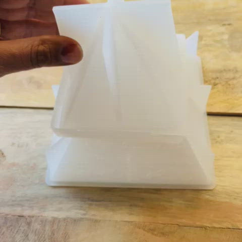 Pyramid Ash Tray Silicon Mould